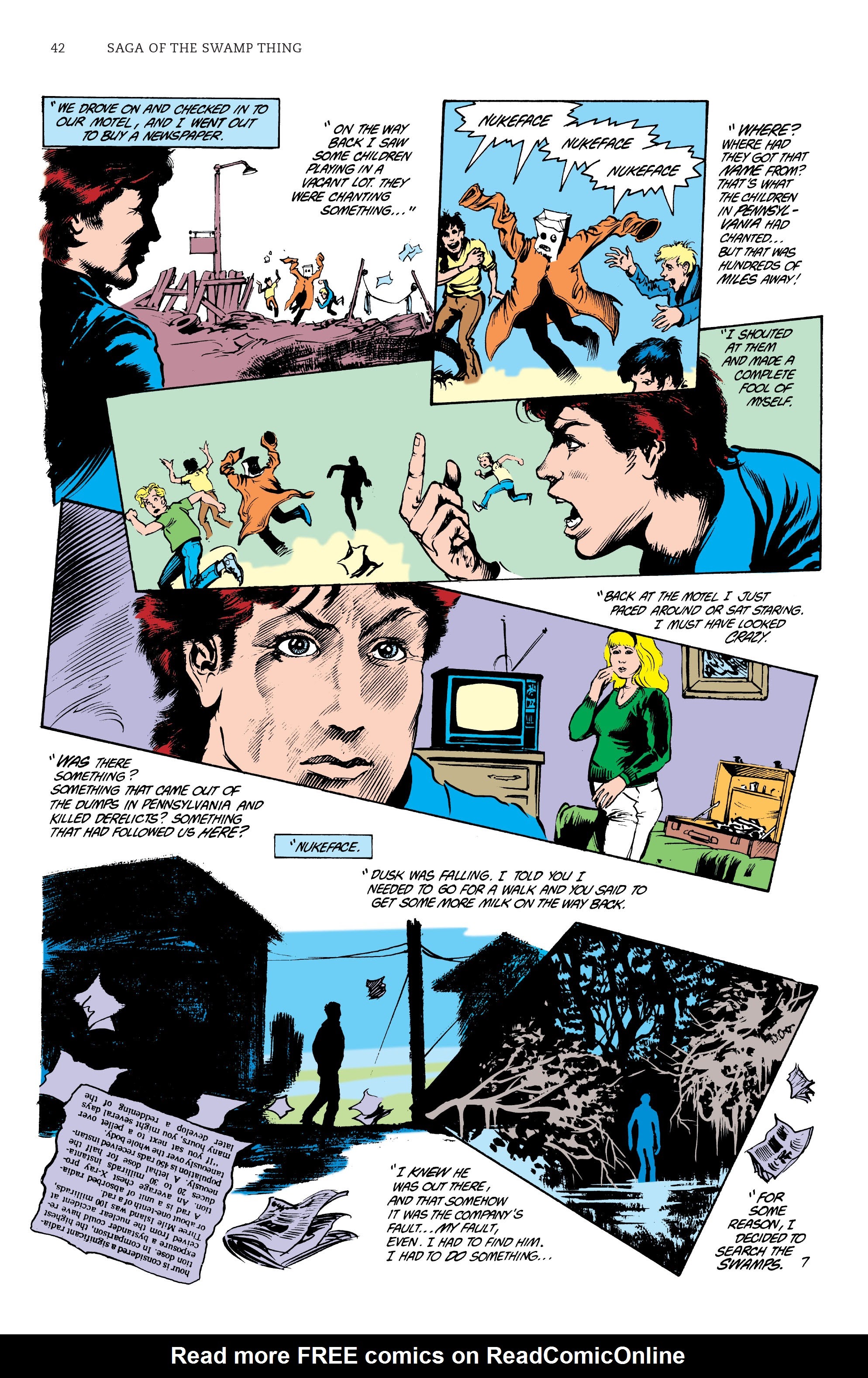 Read online Saga of the Swamp Thing comic -  Issue # TPB 3 (Part 1) - 42