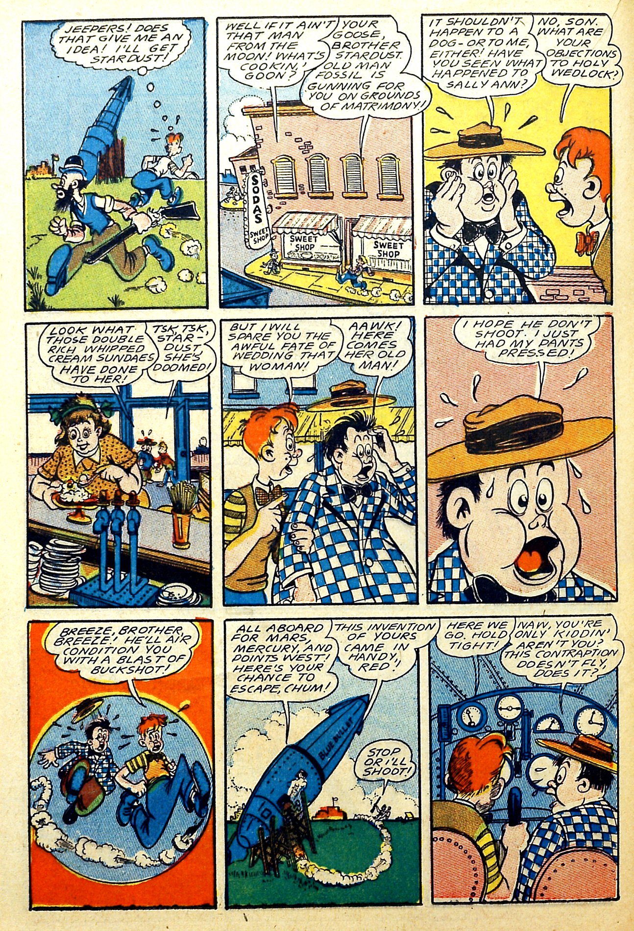 Read online Captain Flight Comics comic -  Issue #6 - 30