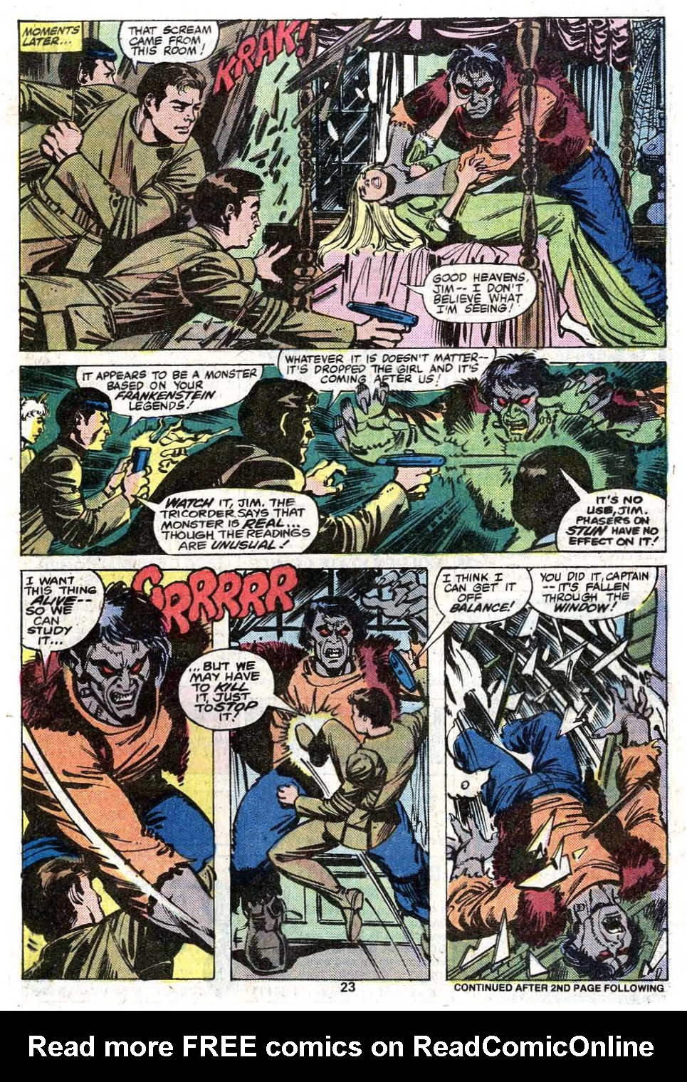Read online Star Trek (1980) comic -  Issue #4 - 25