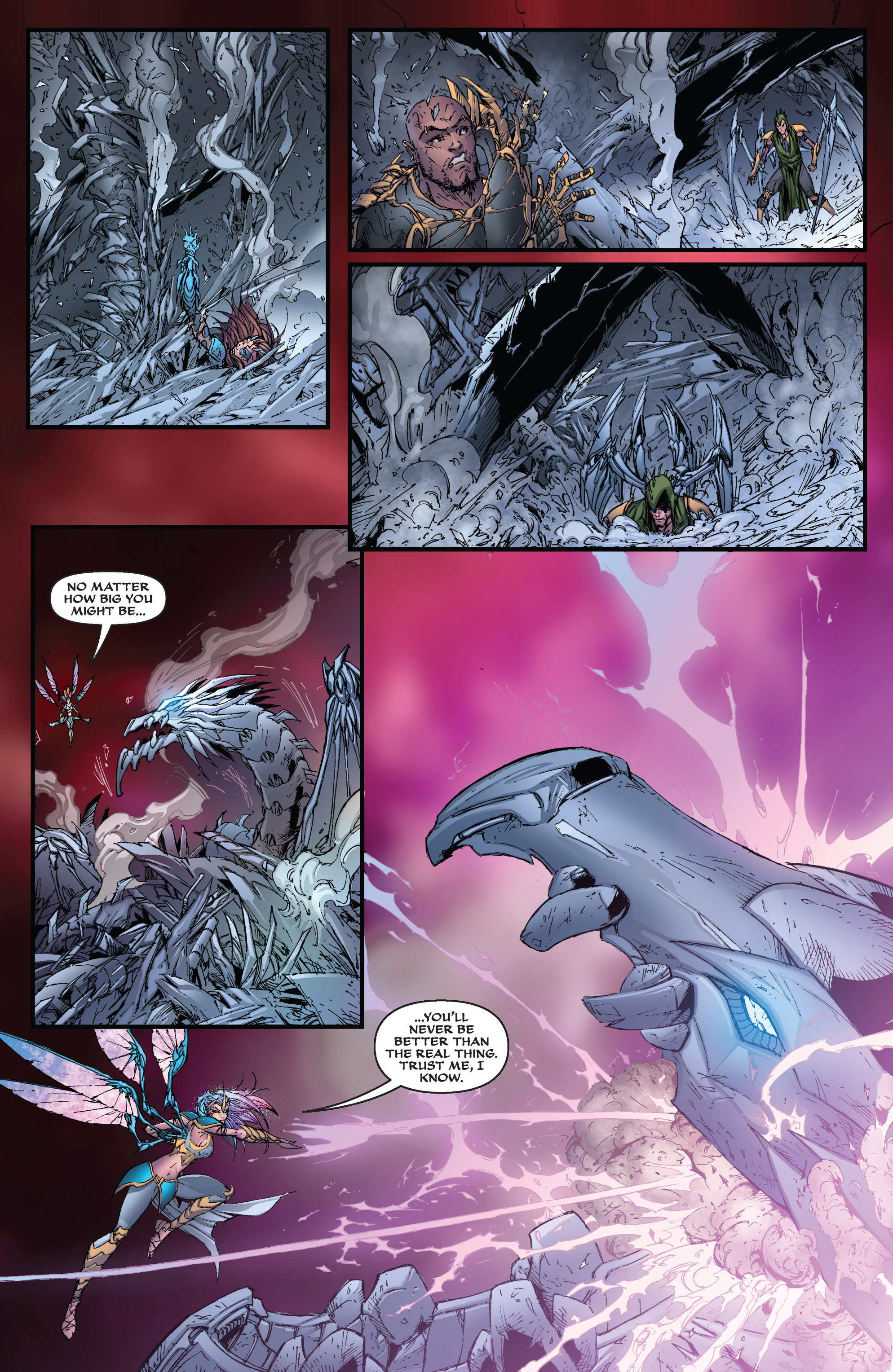 Read online Michael Turner's Soulfire (2013) comic -  Issue #8 - 15