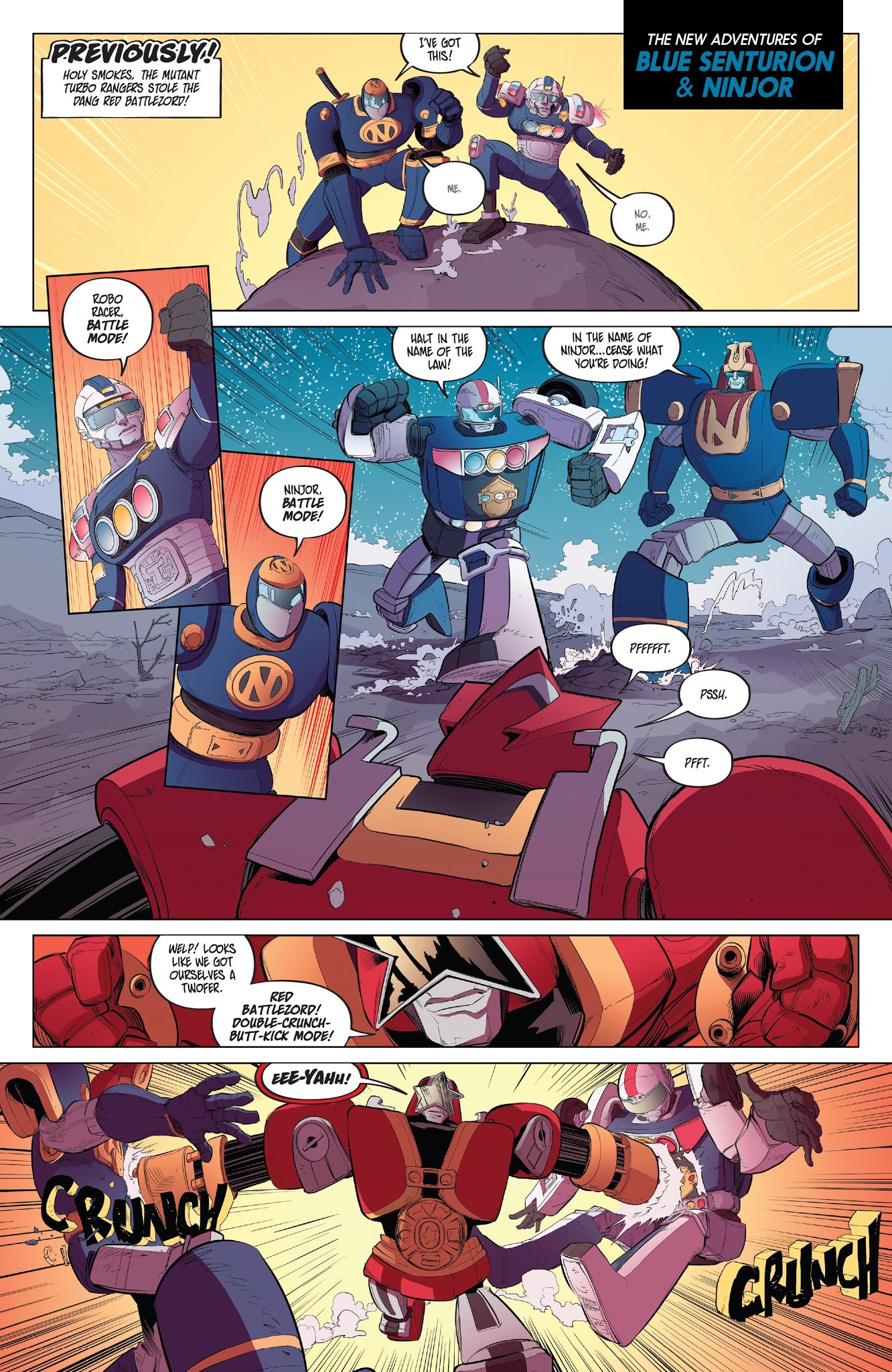 Read online Mighty Morphin Power Rangers comic -  Issue #32 - 20