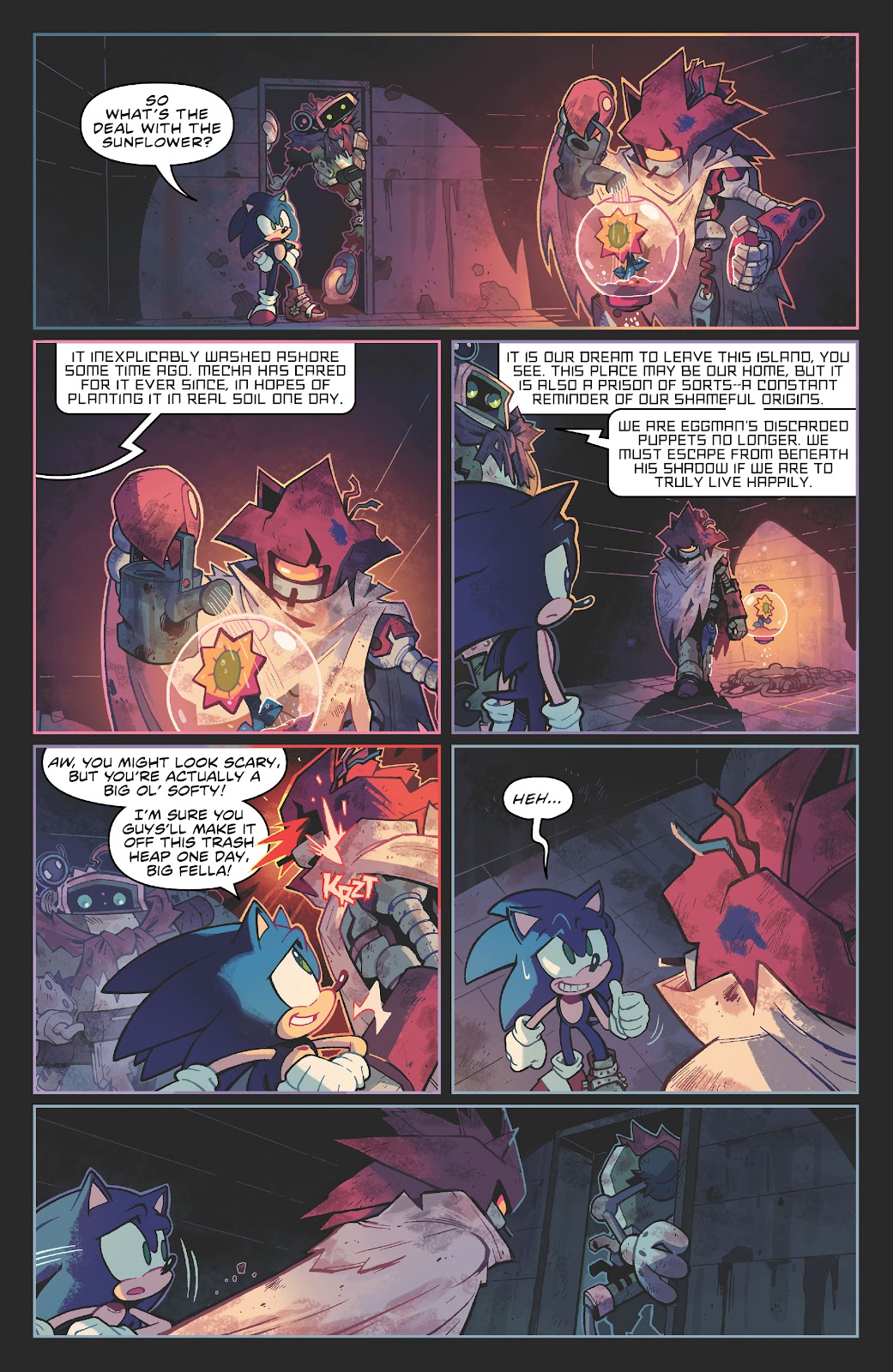 Sonic the Hedgehog: Scrapnik Island issue 2 - Page 10