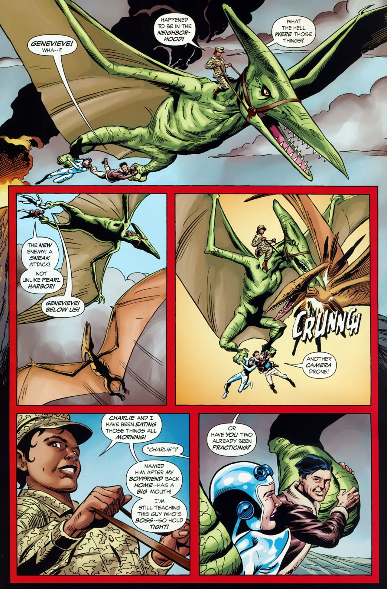 Read online The War That Time Forgot comic -  Issue #10 - 13
