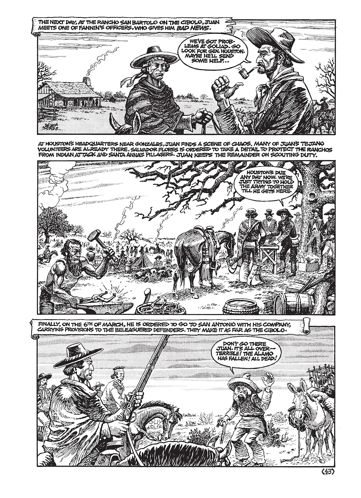 Jack Jackson's American History: Los Tejanos and Lost Cause issue TPB (Part 1) - Page 47