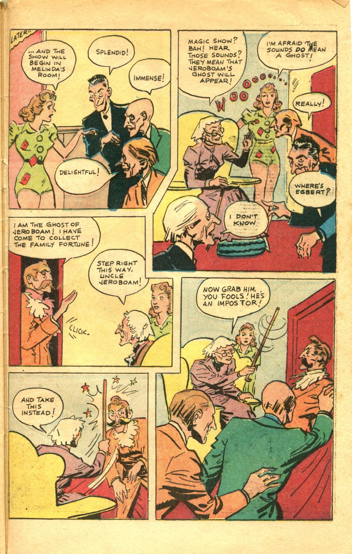 Read online Super-Magician Comics comic -  Issue #48 - 49