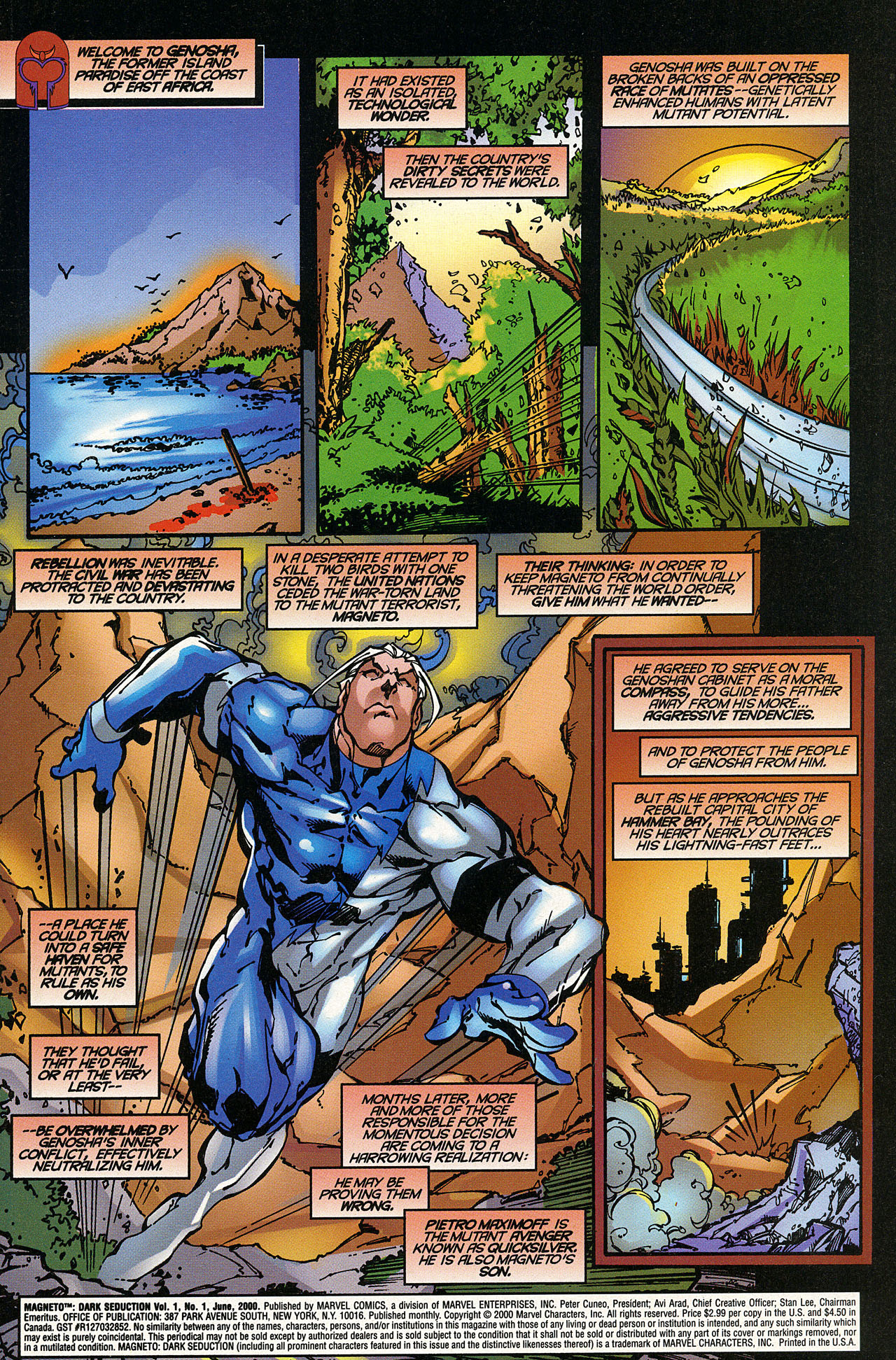 Read online Magneto: Dark Seduction comic -  Issue #1 - 2