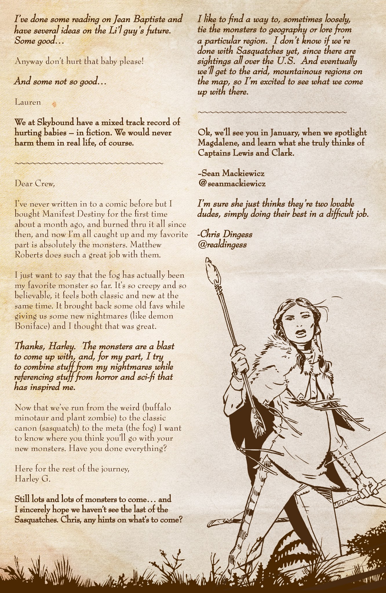 Read online Manifest Destiny comic -  Issue #32 - 24