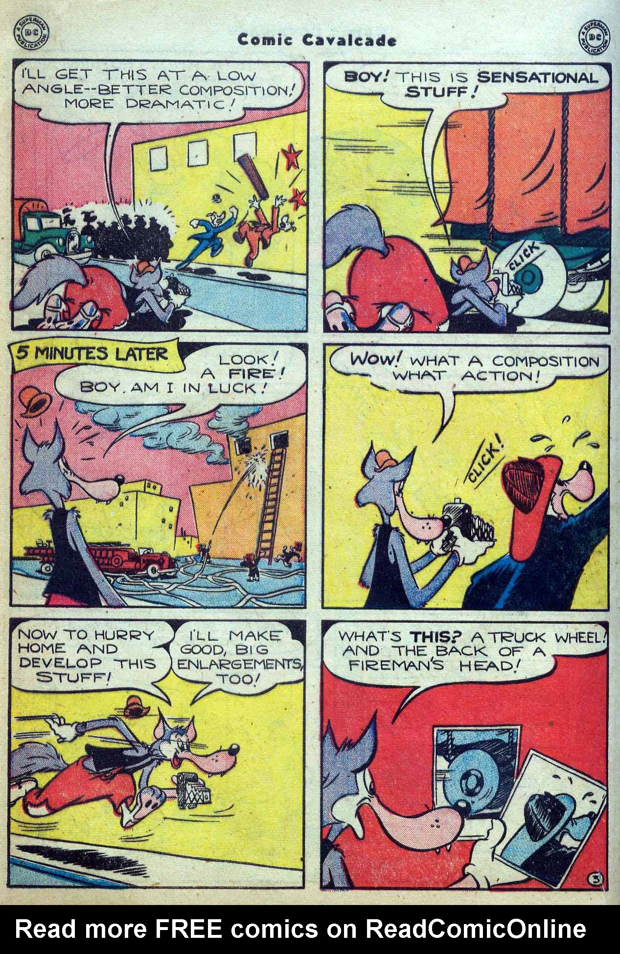 Read online Comic Cavalcade comic -  Issue #33 - 52