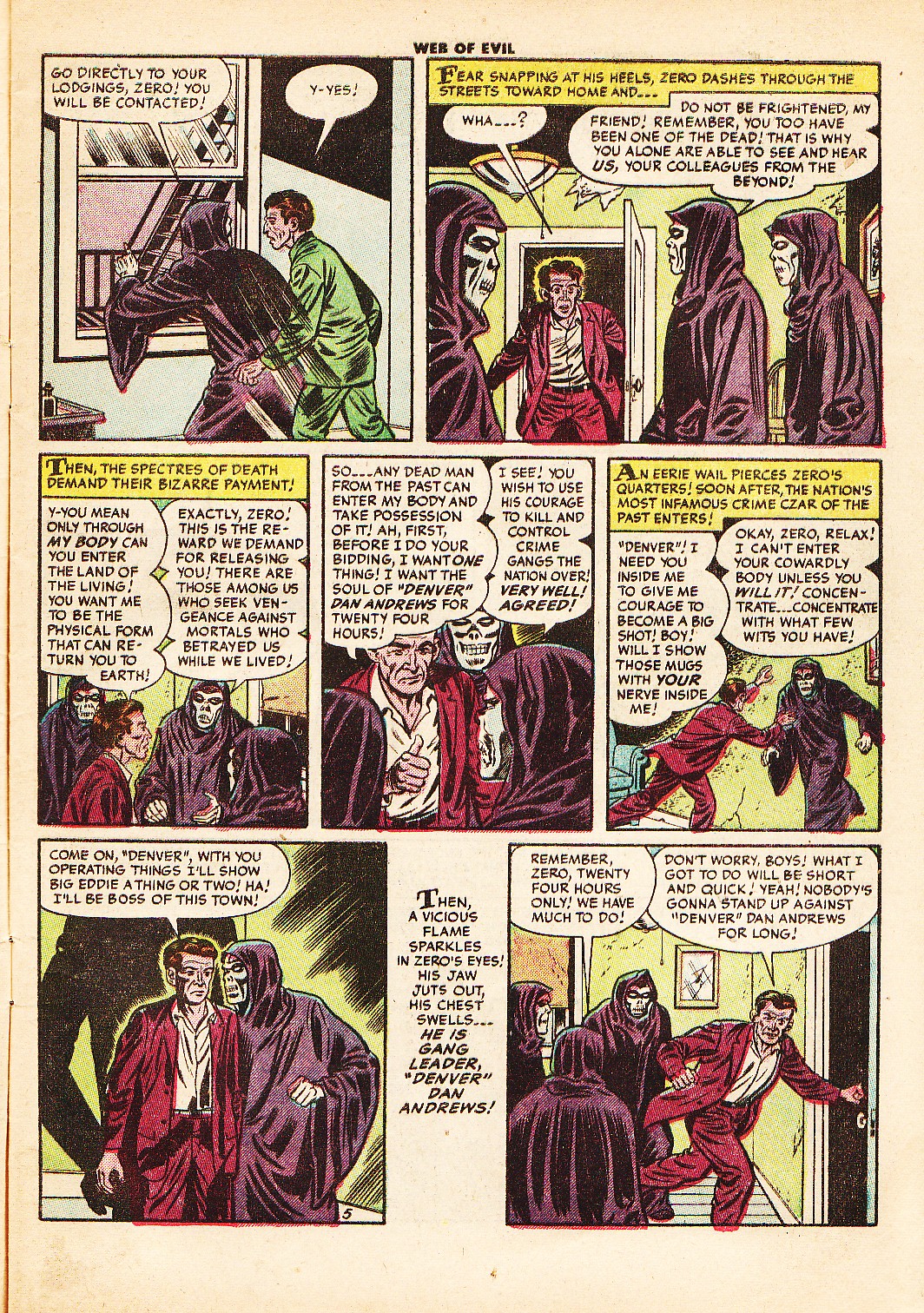 Read online Web of Evil comic -  Issue #18 - 7