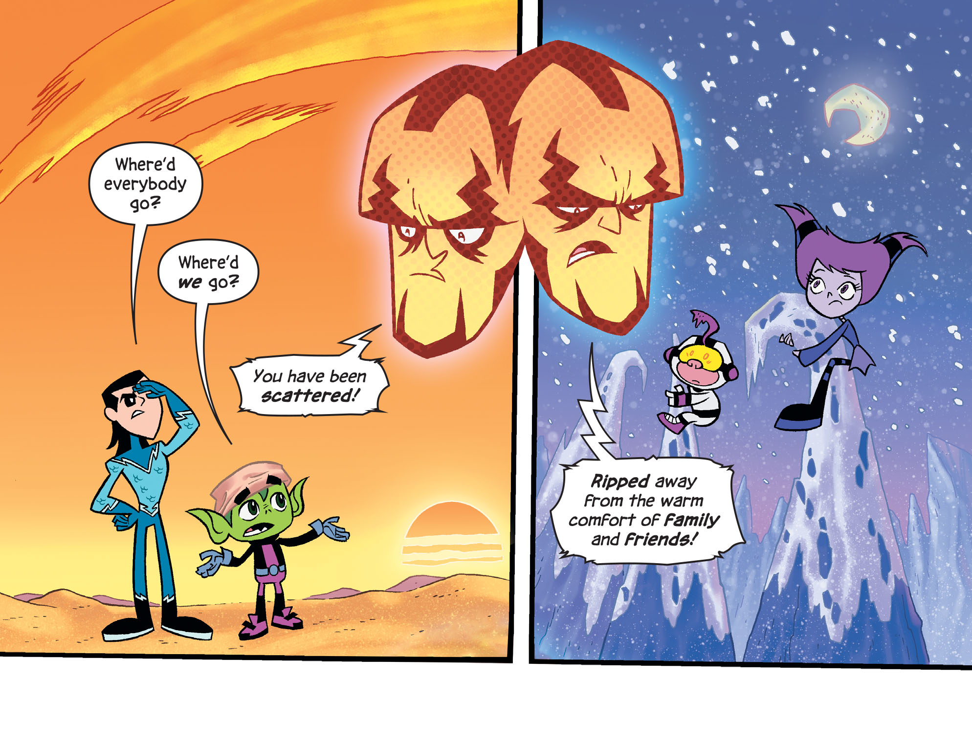 Read online Teen Titans Go! To Camp comic -  Issue #11 - 12