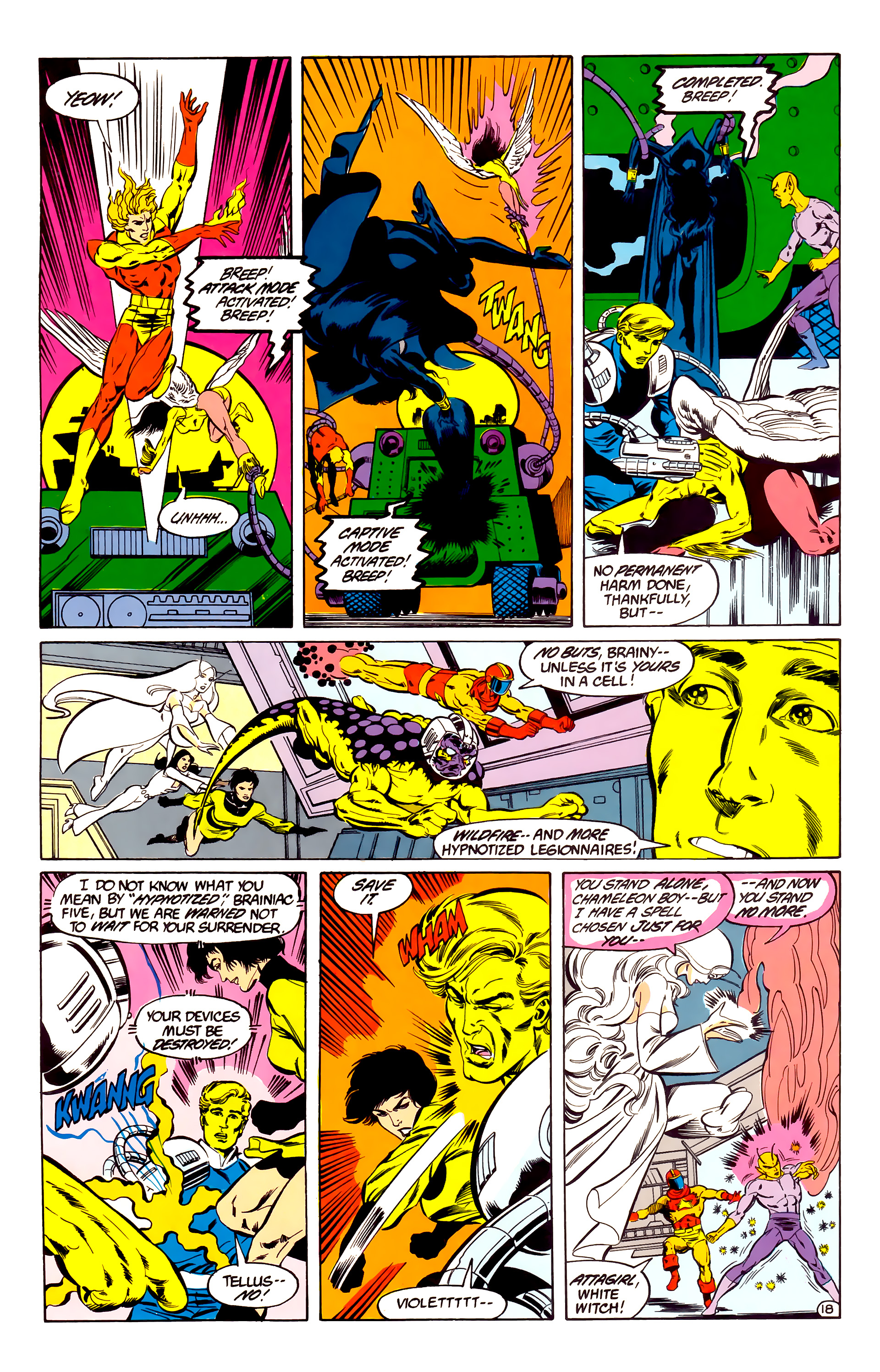 Read online Legion of Super-Heroes (1984) comic -  Issue #35 - 18