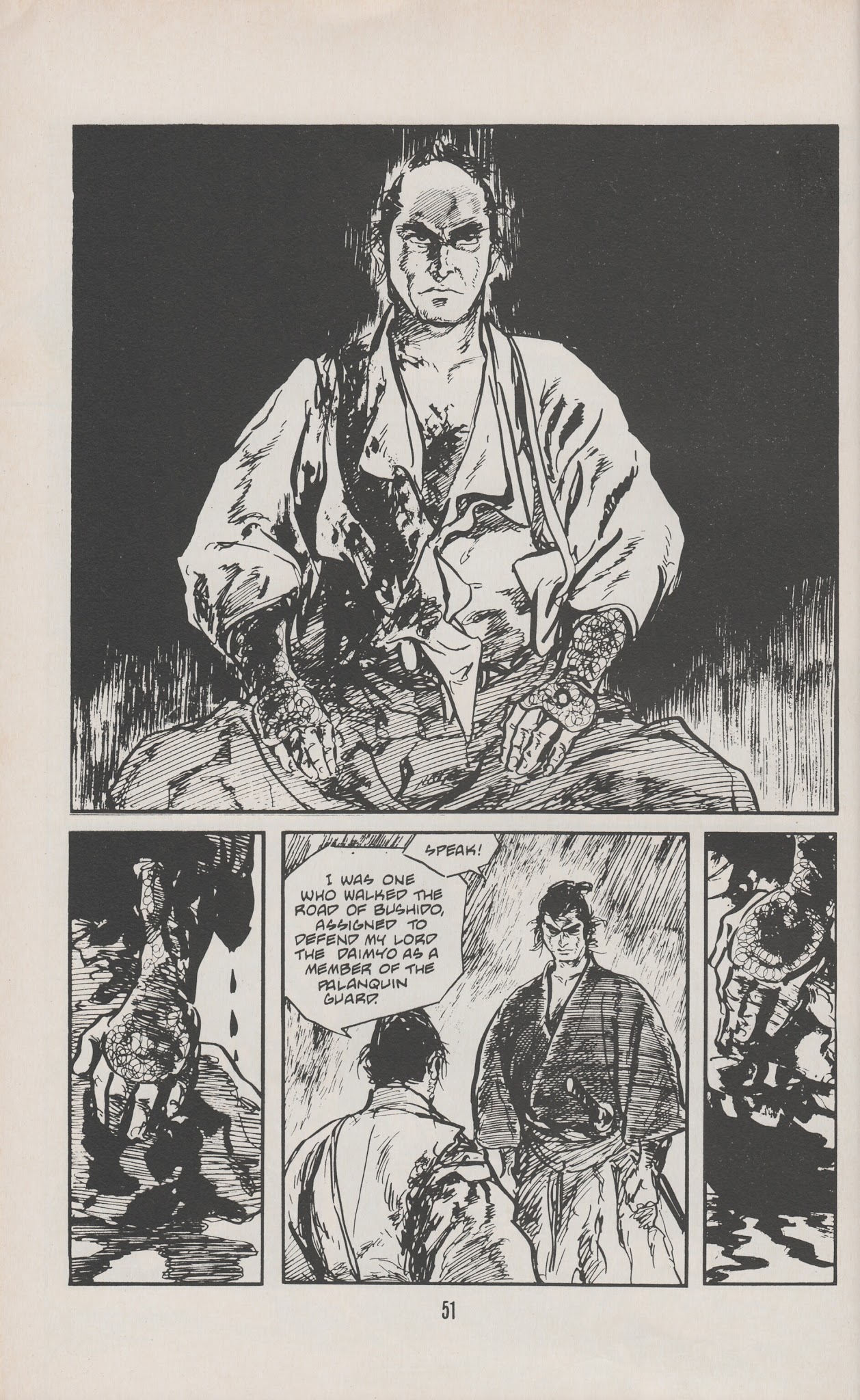 Read online Lone Wolf and Cub comic -  Issue #29 - 56