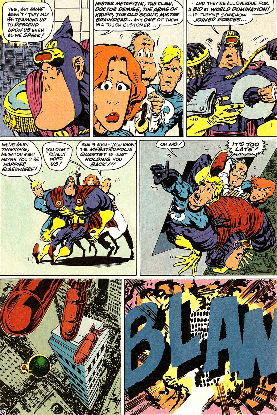 Read online Megaton Man comic -  Issue #2 - 28