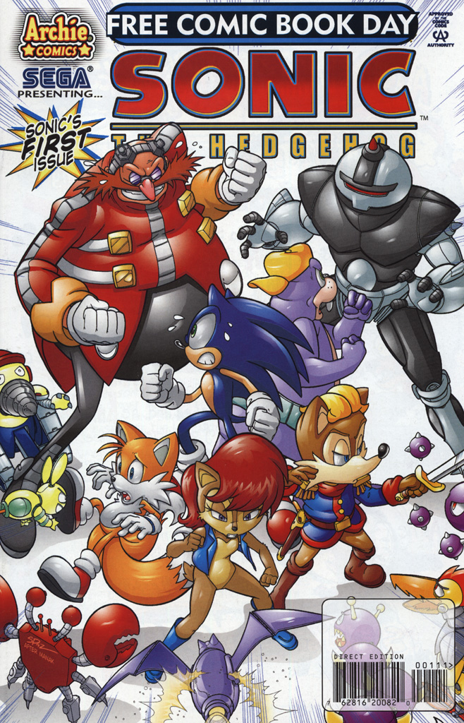Read online Sonic the Hedgehog Free Comic Book Day Edition comic -  Issue # Special 2 - 1