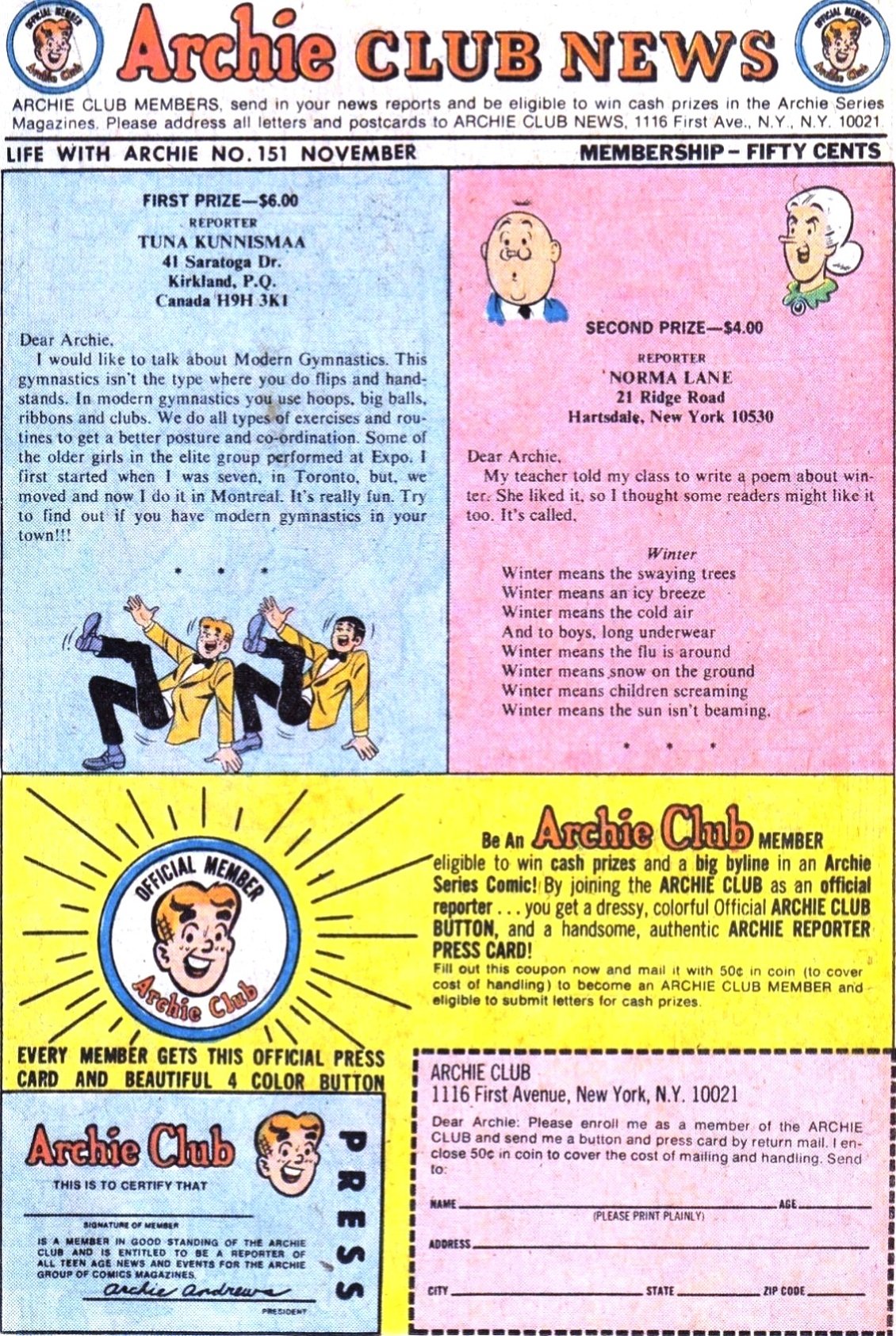 Read online Life With Archie (1958) comic -  Issue #151 - 19