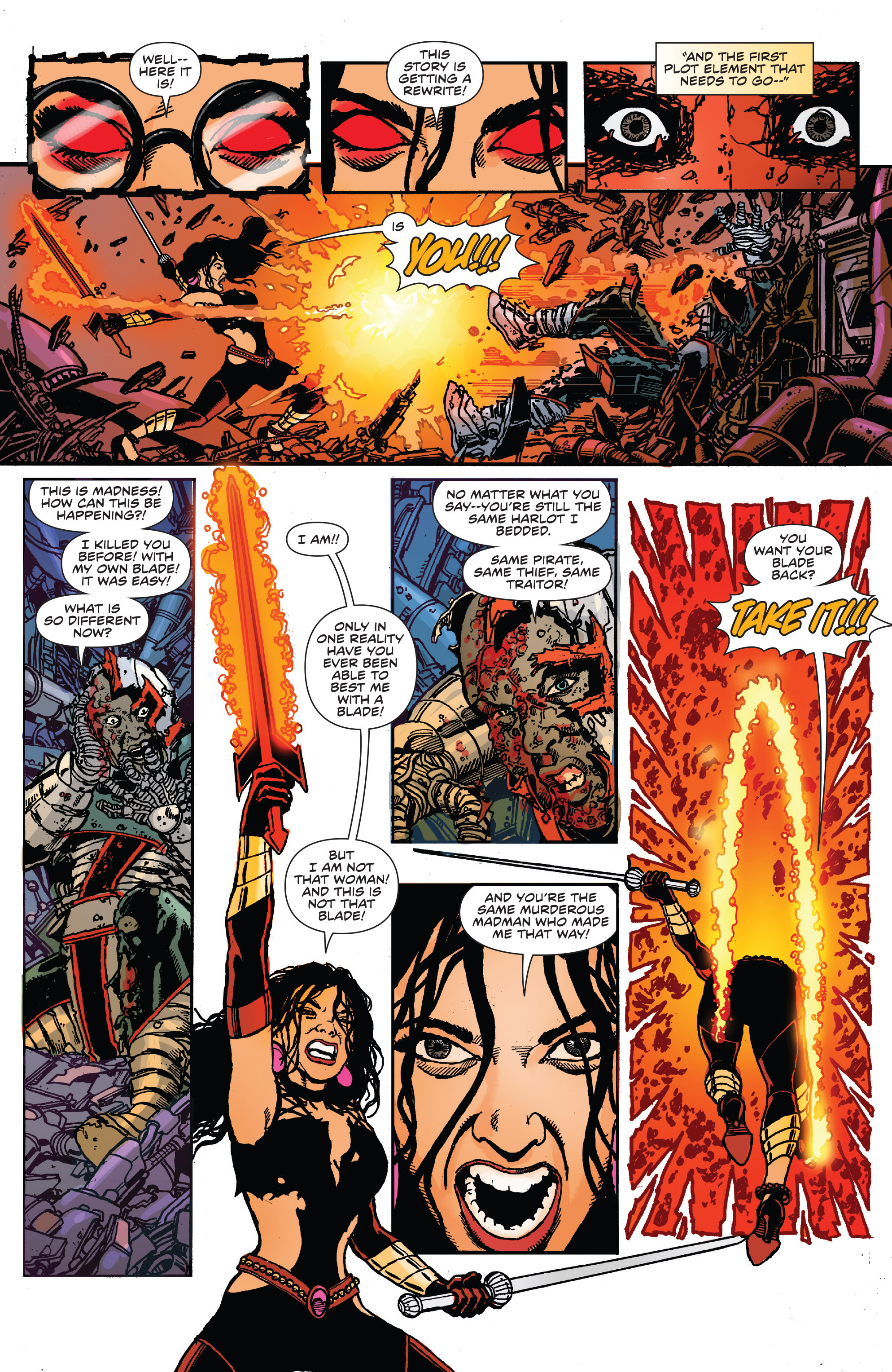 Read online George Pérez's Sirens comic -  Issue #6 - 13
