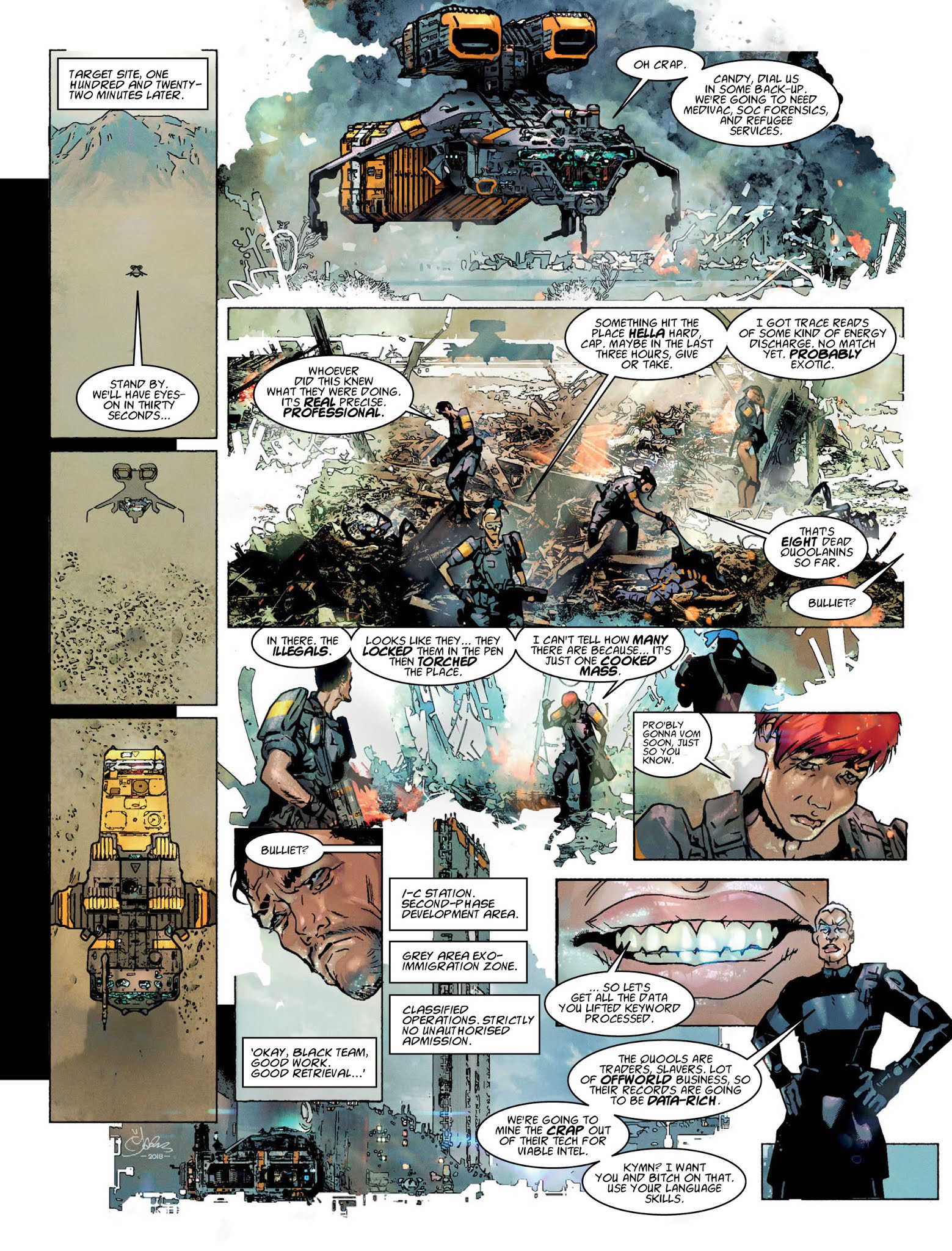 Read online 2000 AD comic -  Issue #2096 - 29