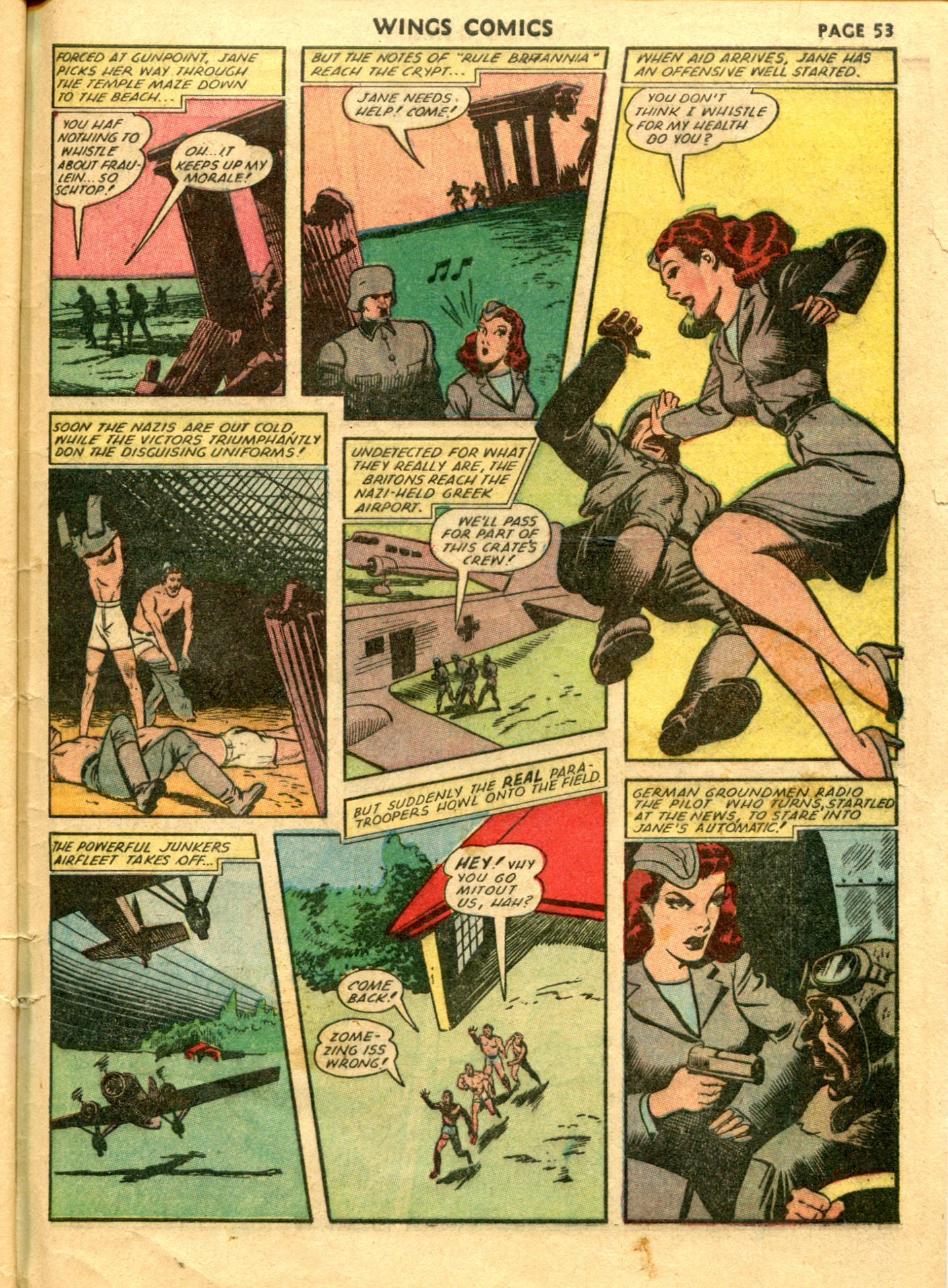 Read online Wings Comics comic -  Issue #25 - 54