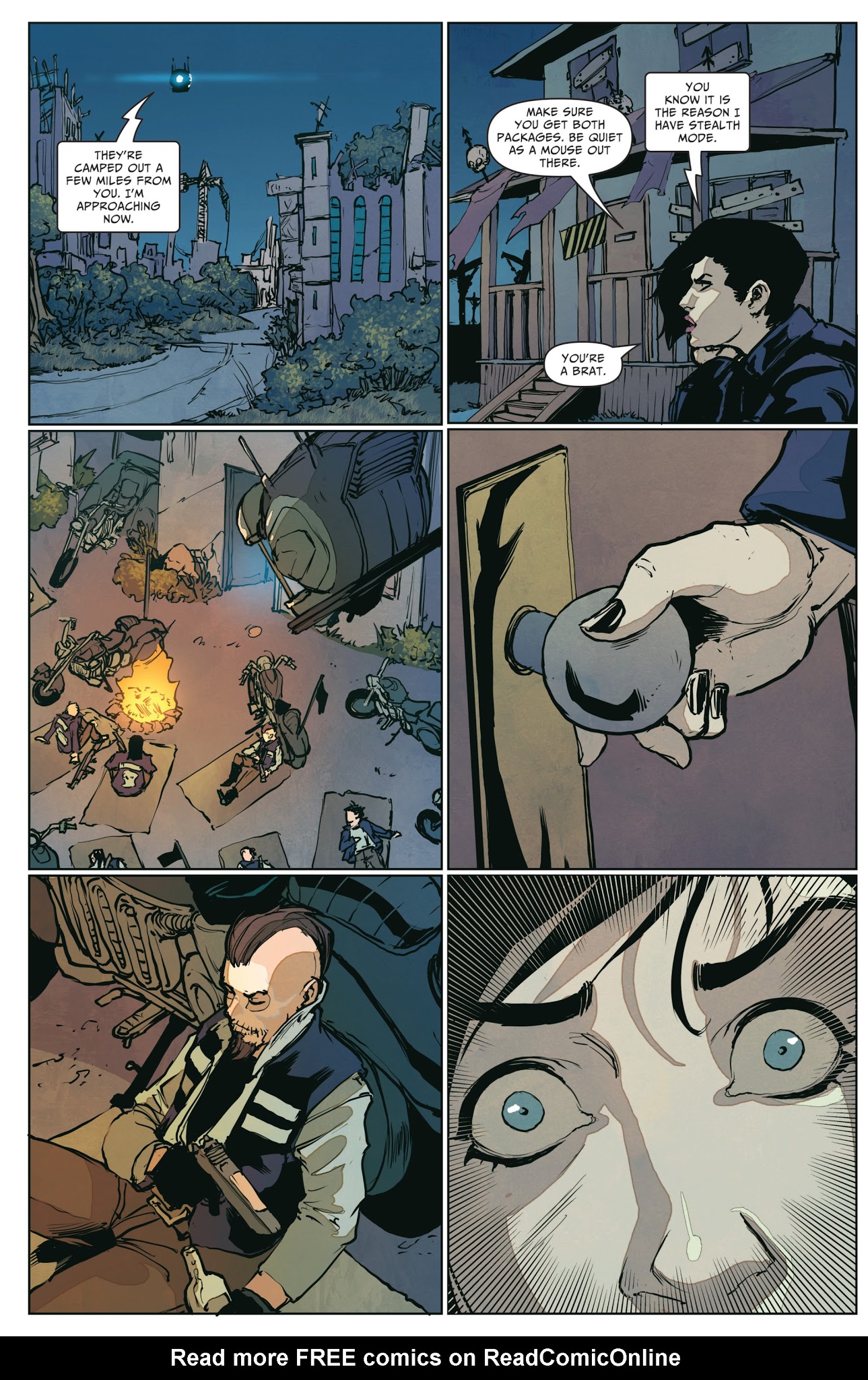 Read online The Courier: From the Ashes comic -  Issue #5 - 13