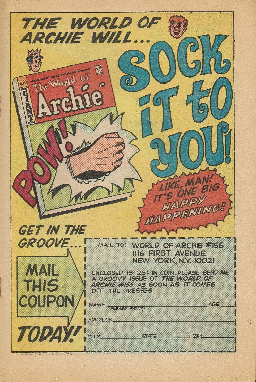 Read online Jughead (1965) comic -  Issue #160 - 19