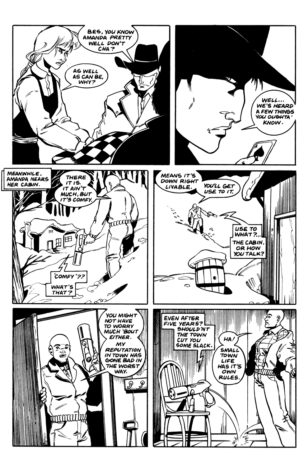 Read online Amanda & Gunn comic -  Issue #2 - 12