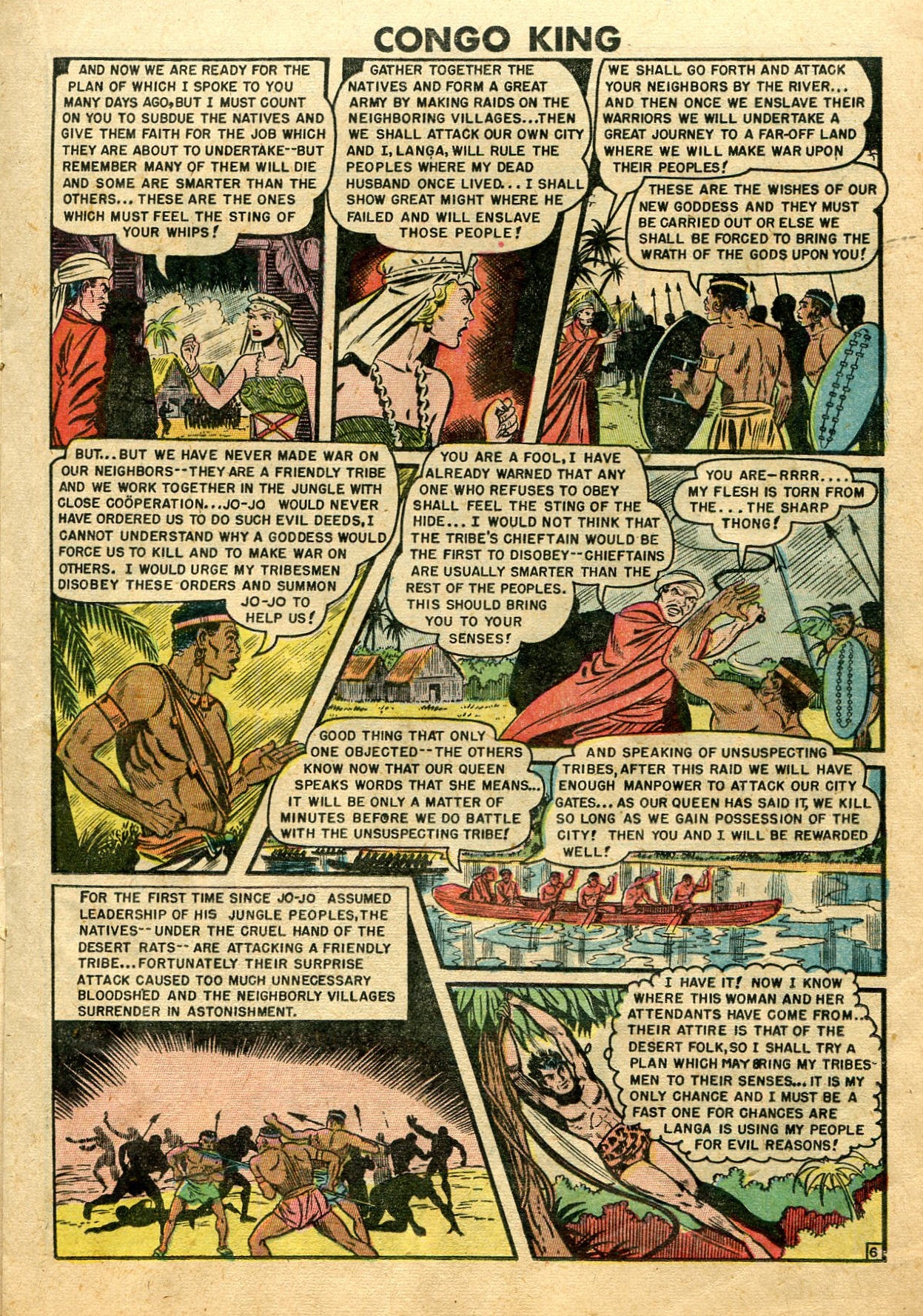 Read online Jungle Jo (1950) comic -  Issue # Full - 17