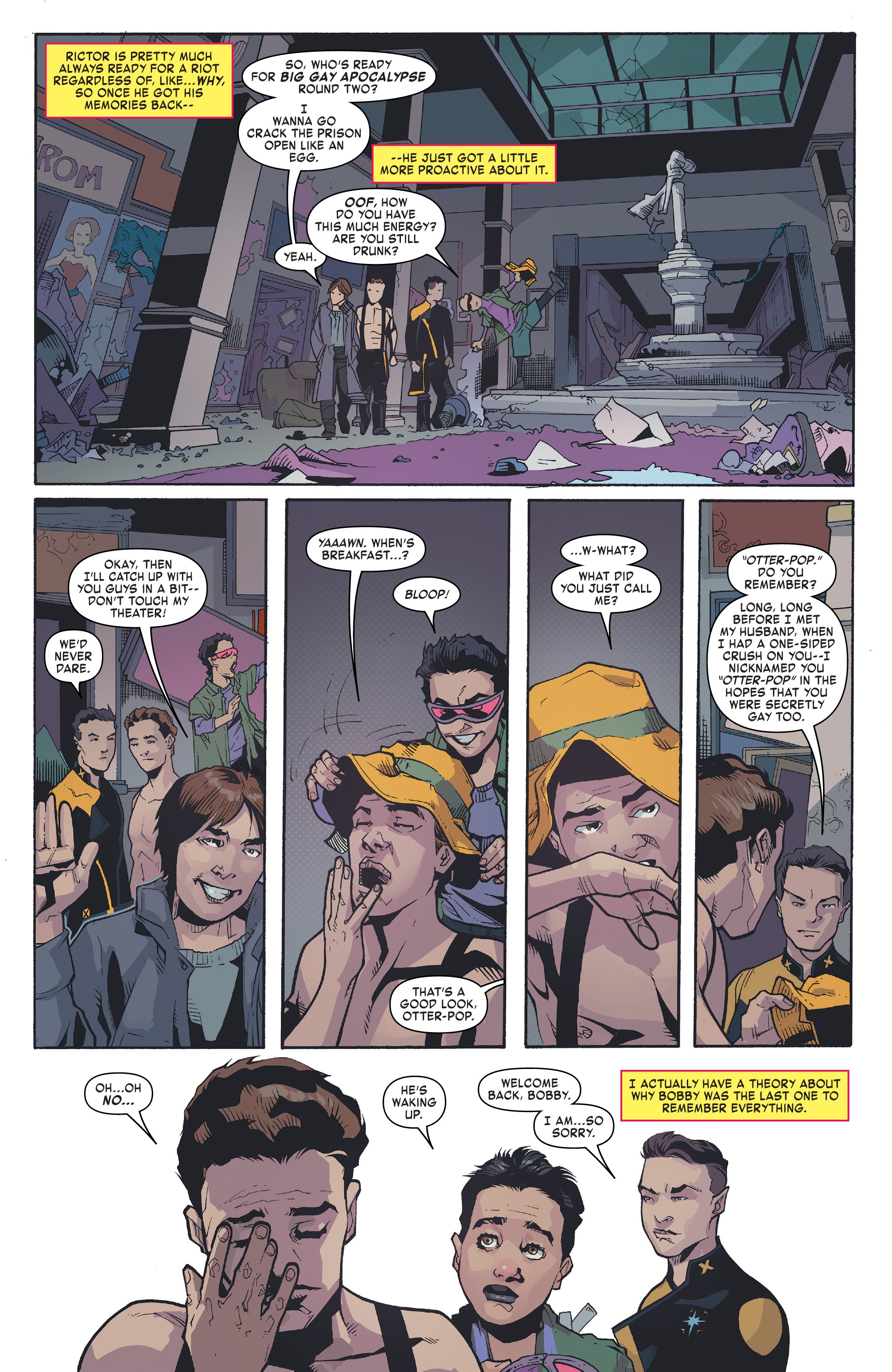 Read online Age of X-Man: X-Tremists comic -  Issue #5 - 18