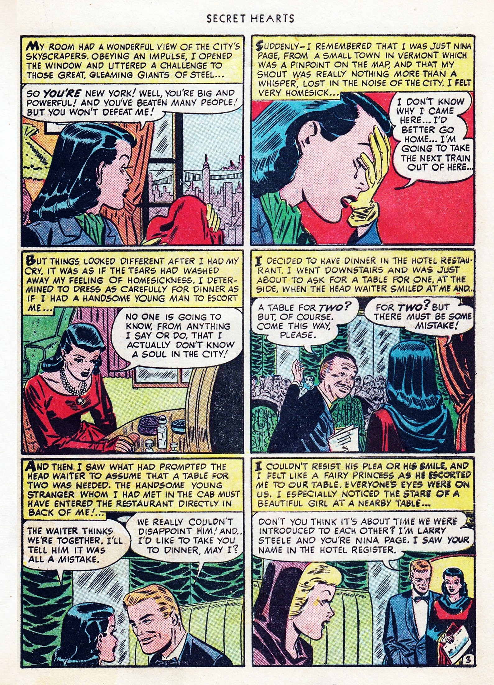 Read online Secret Hearts comic -  Issue #1 - 39