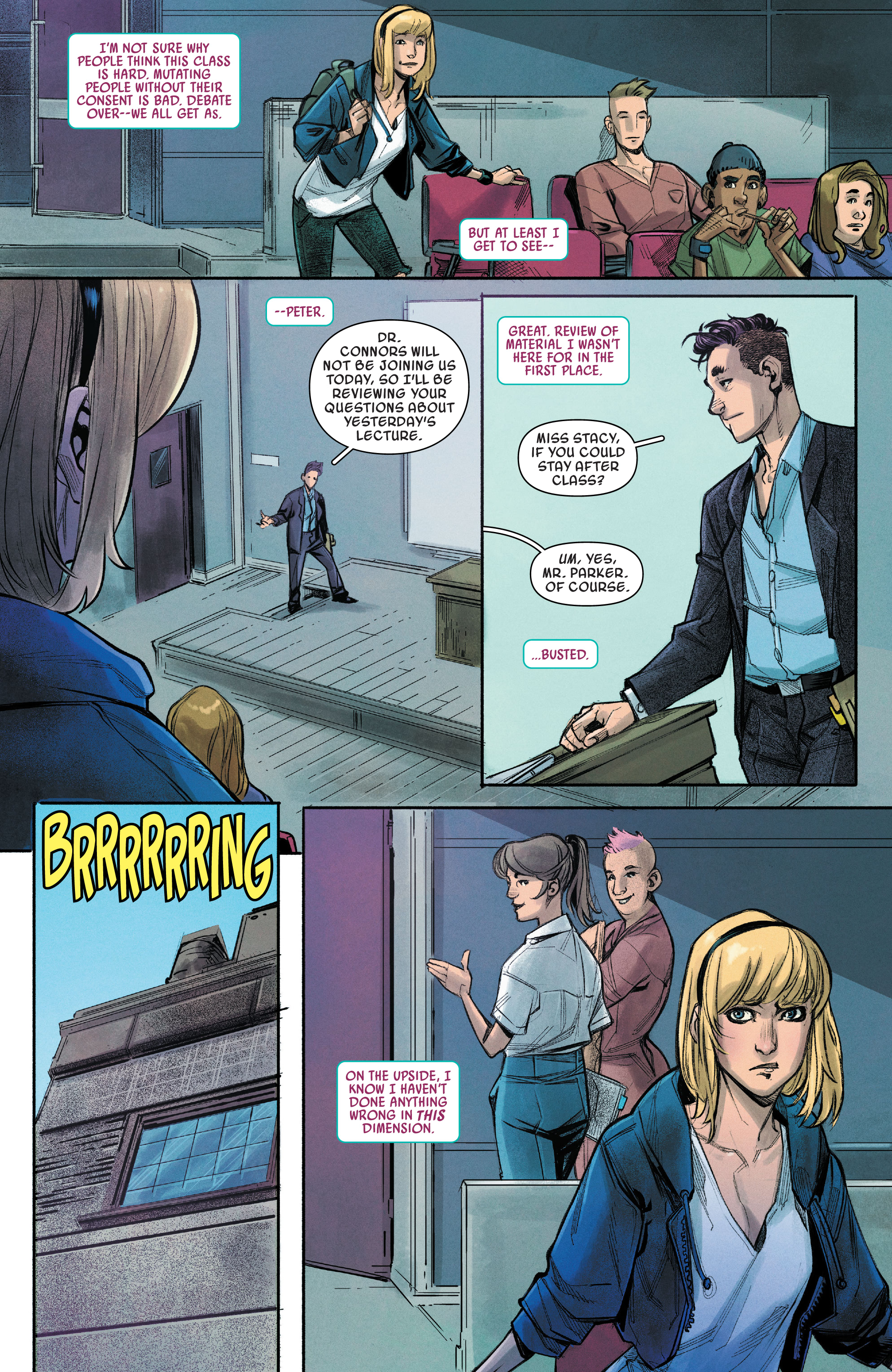 Read online Ghost-Spider comic -  Issue #8 - 9