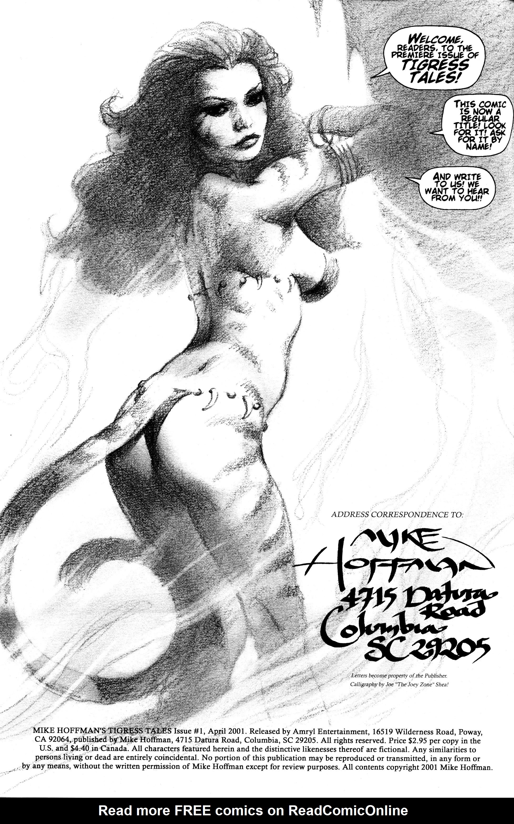 Read online Tigress Tales comic -  Issue #1 - 2