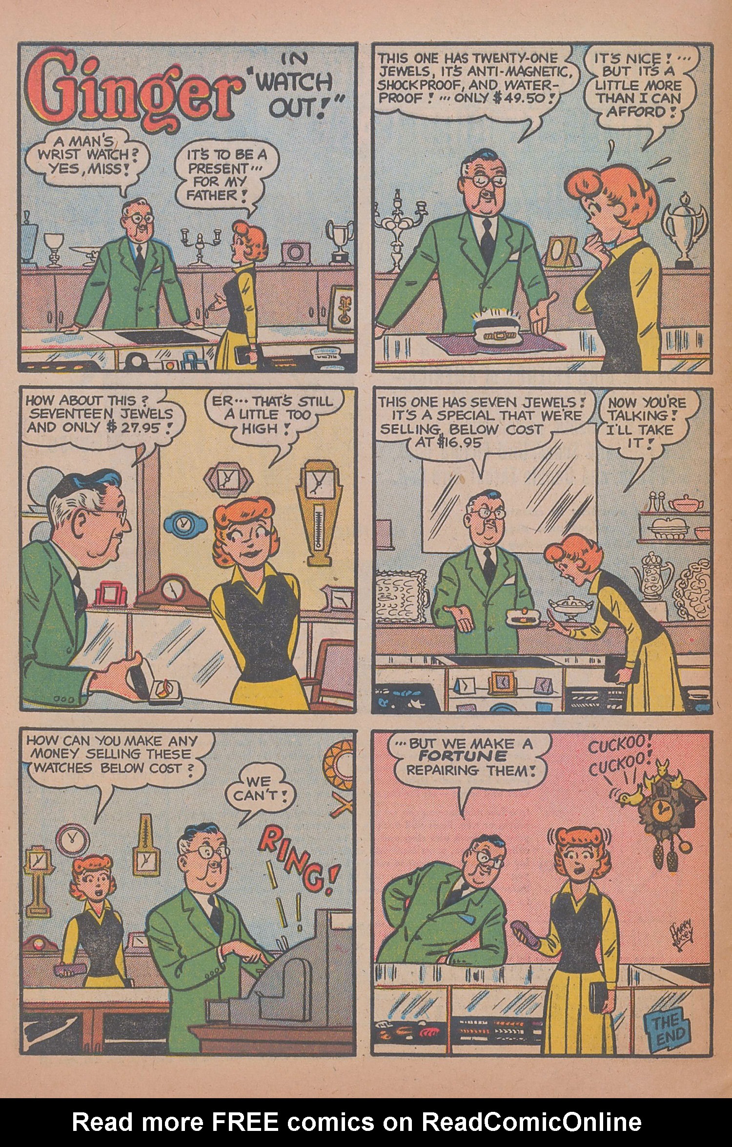 Read online Ginger comic -  Issue #9 - 8