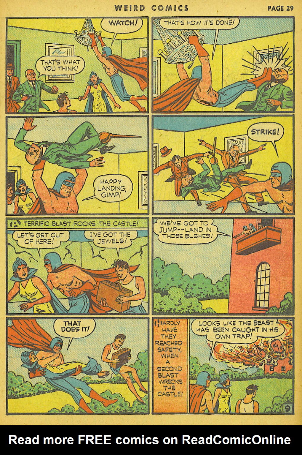 Read online Weird Comics comic -  Issue #11 - 31