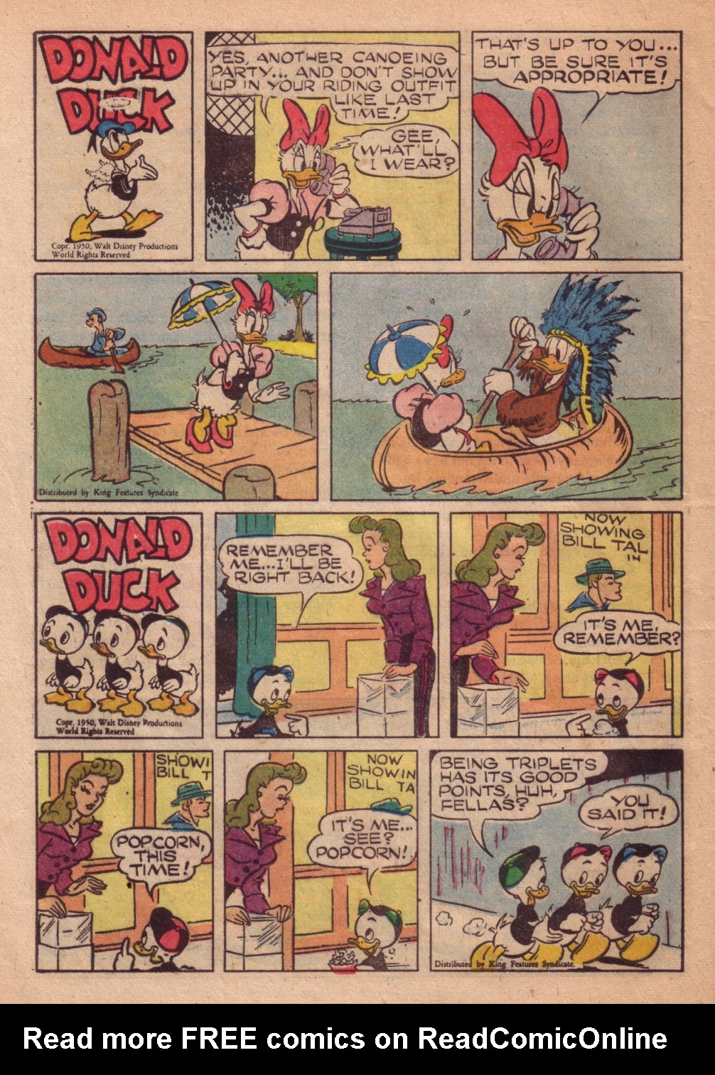 Read online Walt Disney's Comics and Stories comic -  Issue #153 - 36