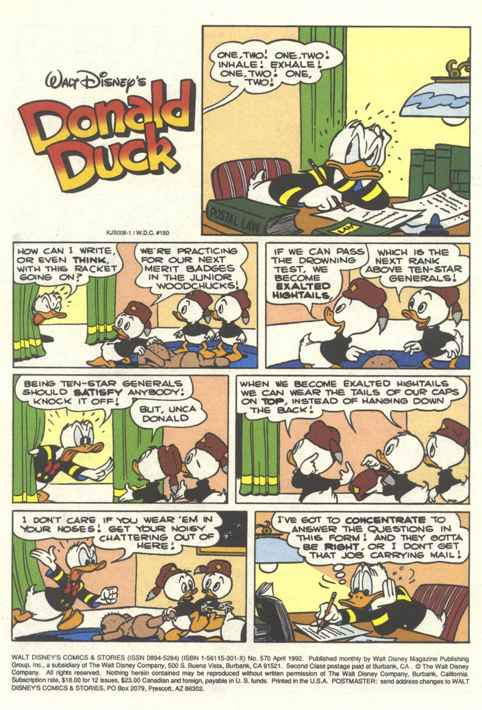 Walt Disney's Comics and Stories issue 570 - Page 3