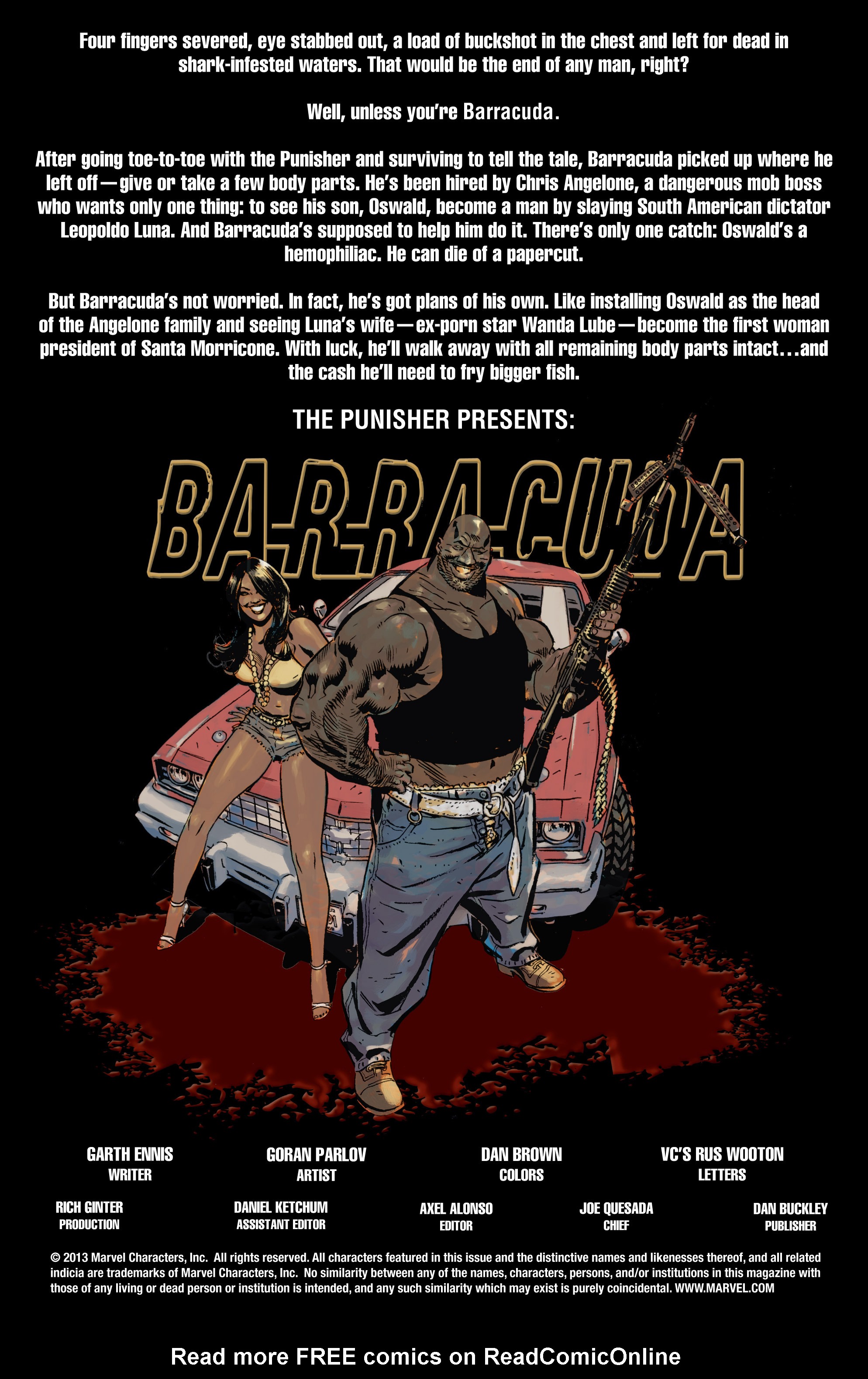 Read online Punisher MAX Presents: Barracuda comic -  Issue #4 - 2