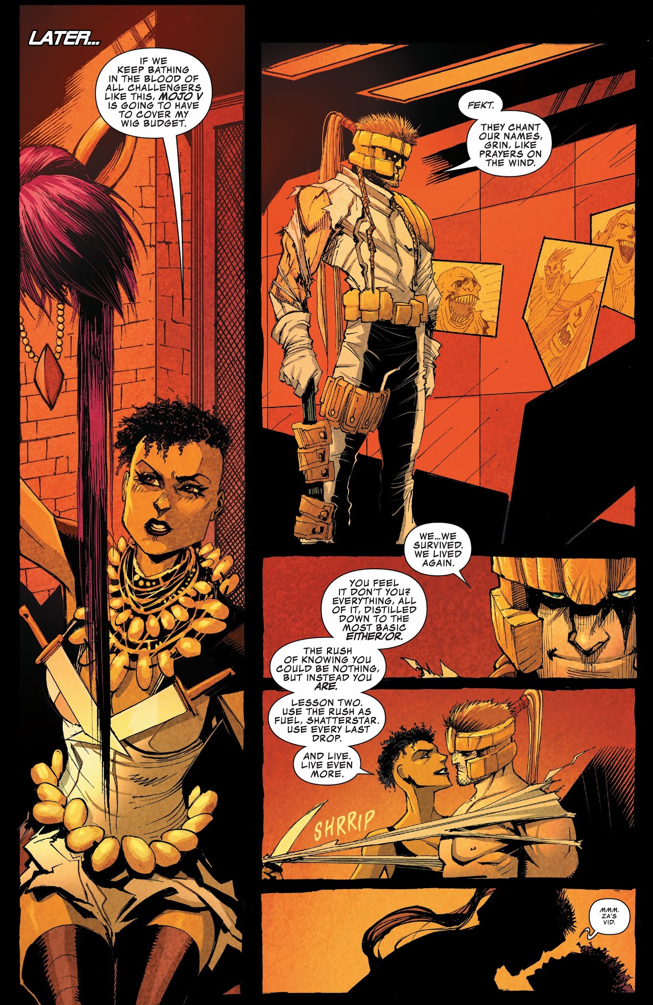 Read online Shatterstar comic -  Issue #2 - 8