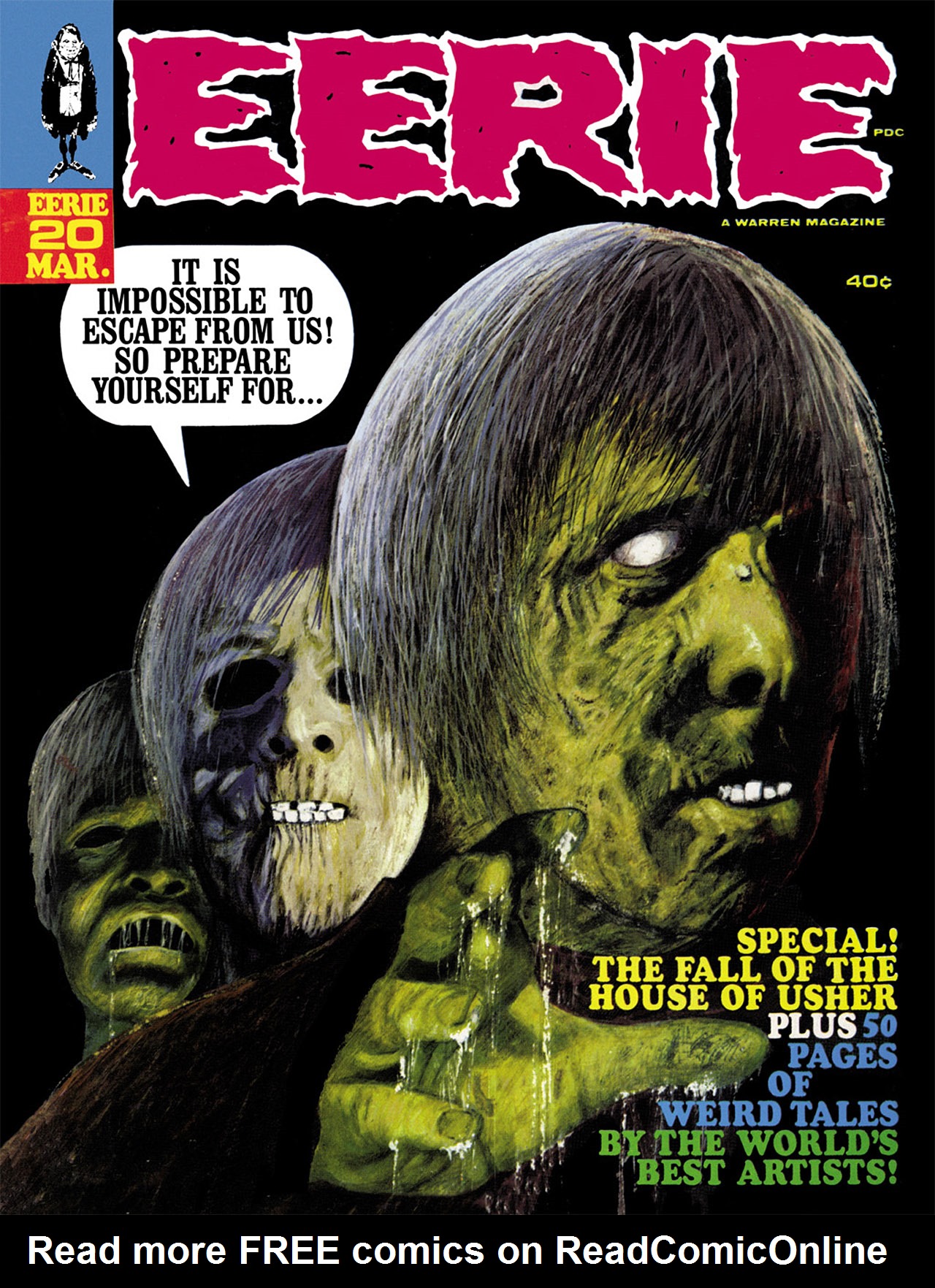 Read online Eerie Archives comic -  Issue # TPB 4 - 156