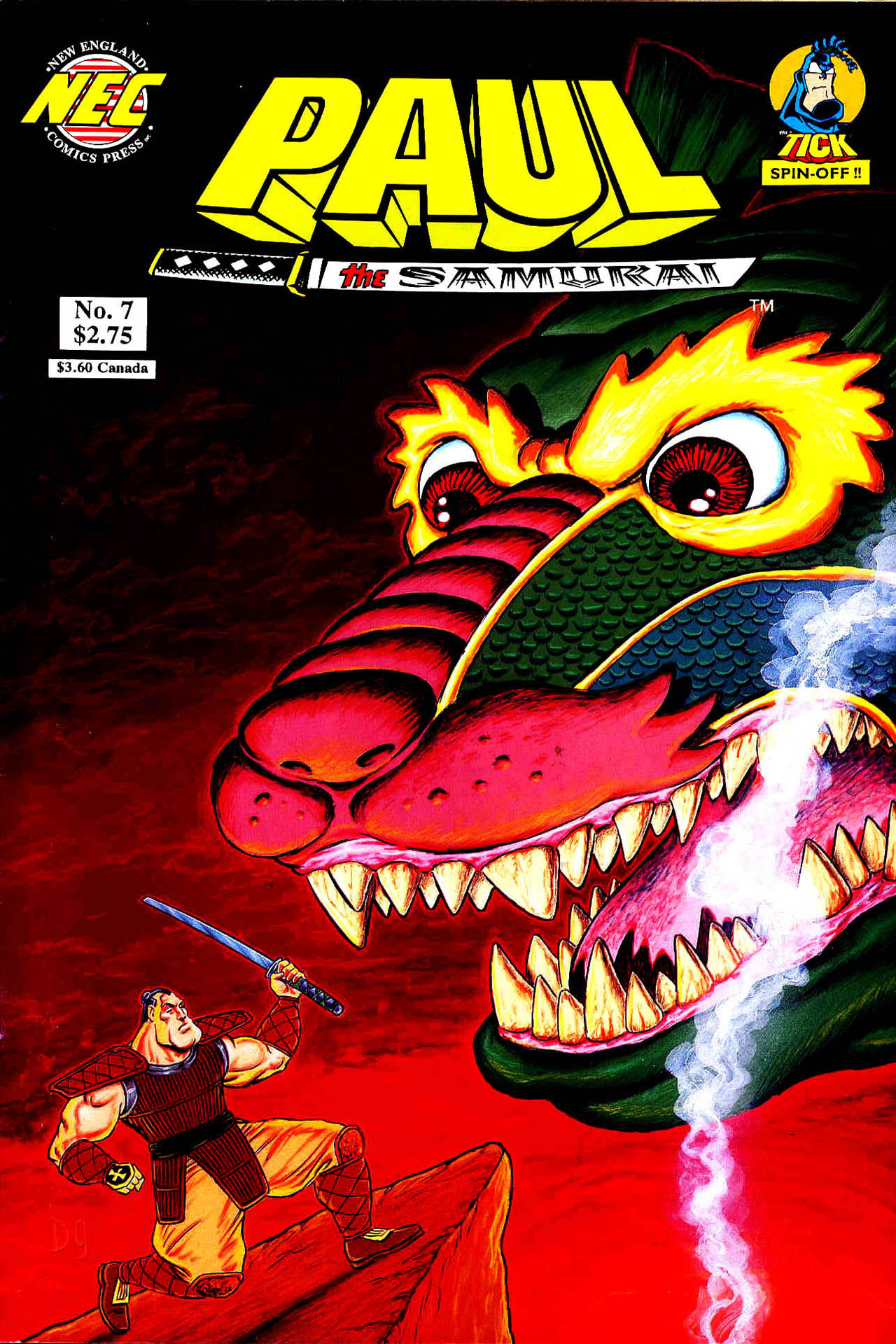 Read online Paul the Samurai (1992) comic -  Issue #7 - 1