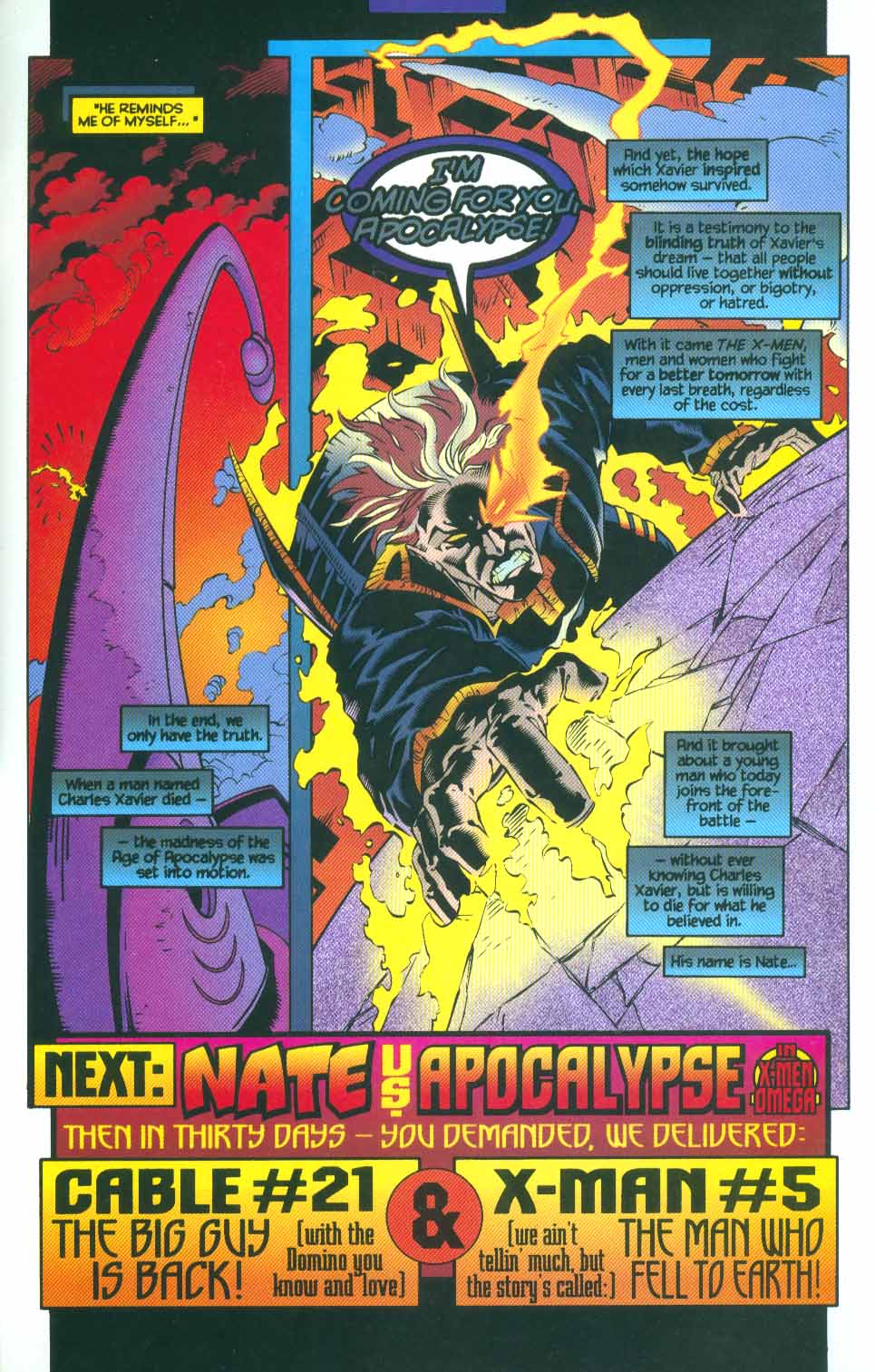 Read online X-Man comic -  Issue #4 - 23