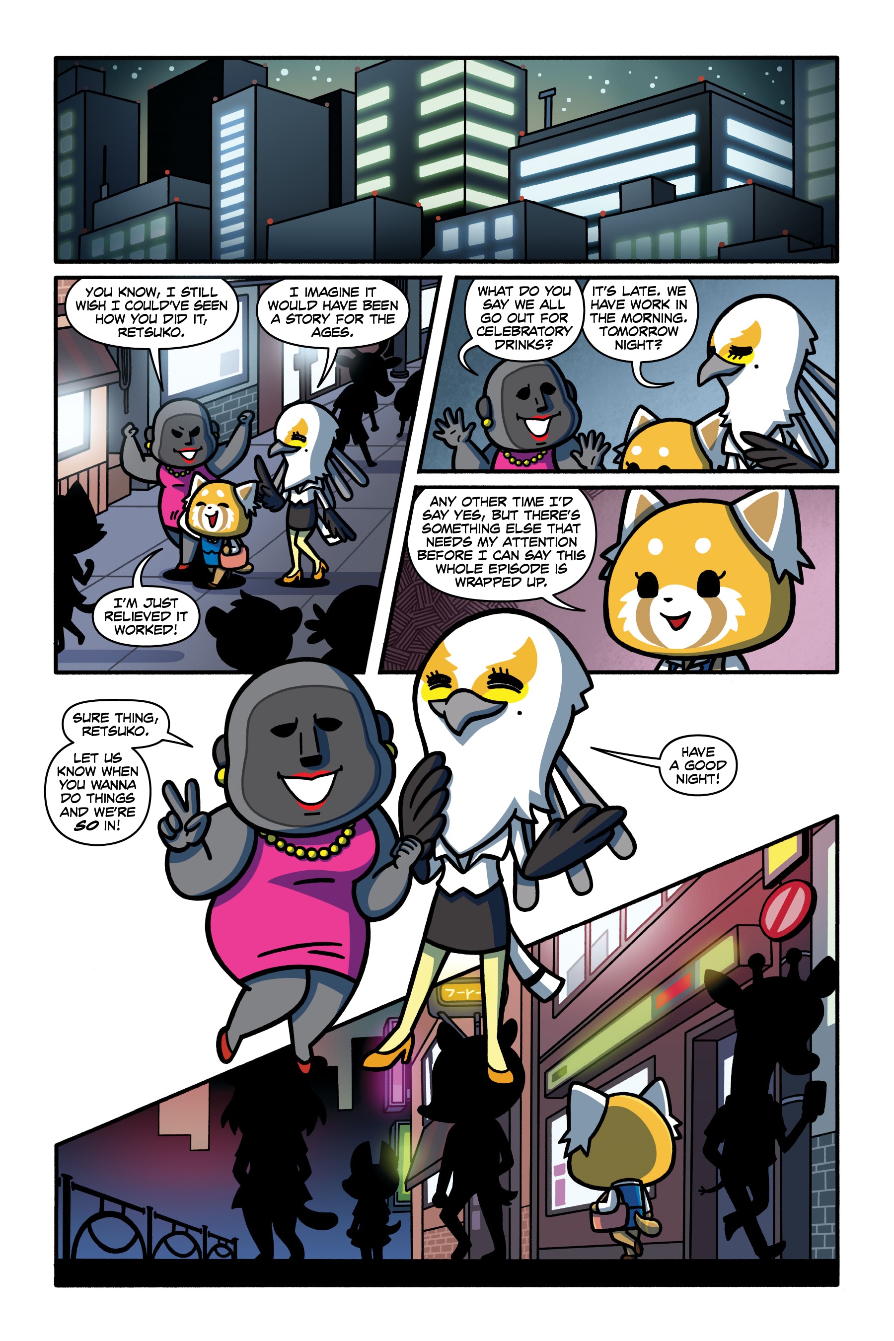 Read online Aggretsuko: Little Rei of Sunshine comic -  Issue # TPB - 74