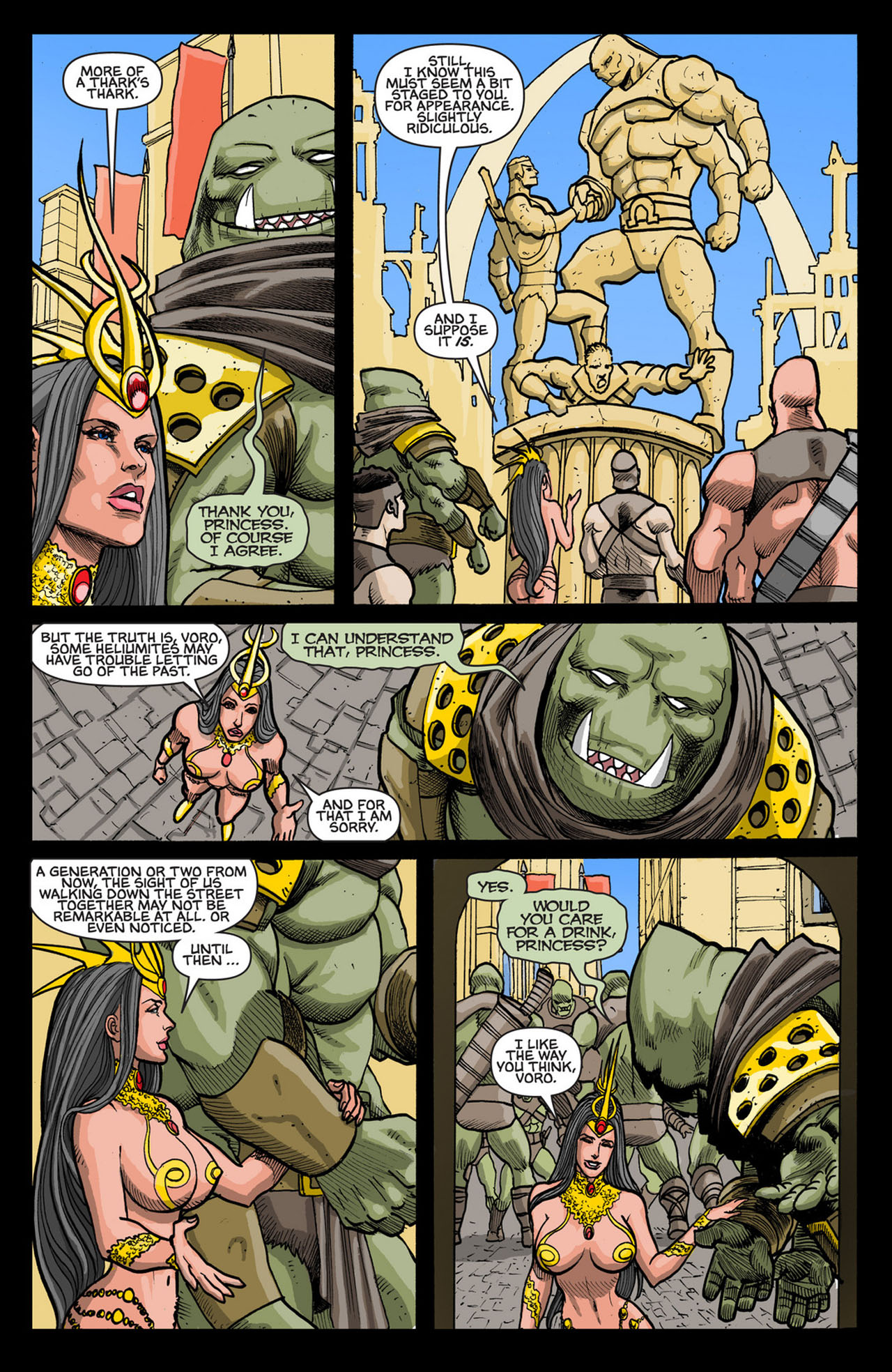 Read online Dejah Thoris and the Green Men of Mars comic -  Issue #1 - 12