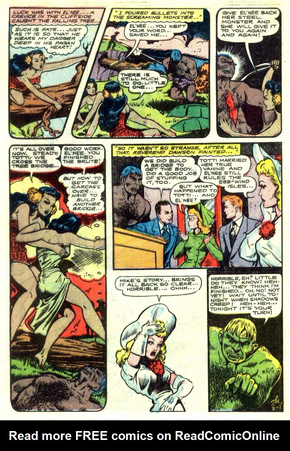 Read online Voodoo (1952) comic -  Issue #2 - 32