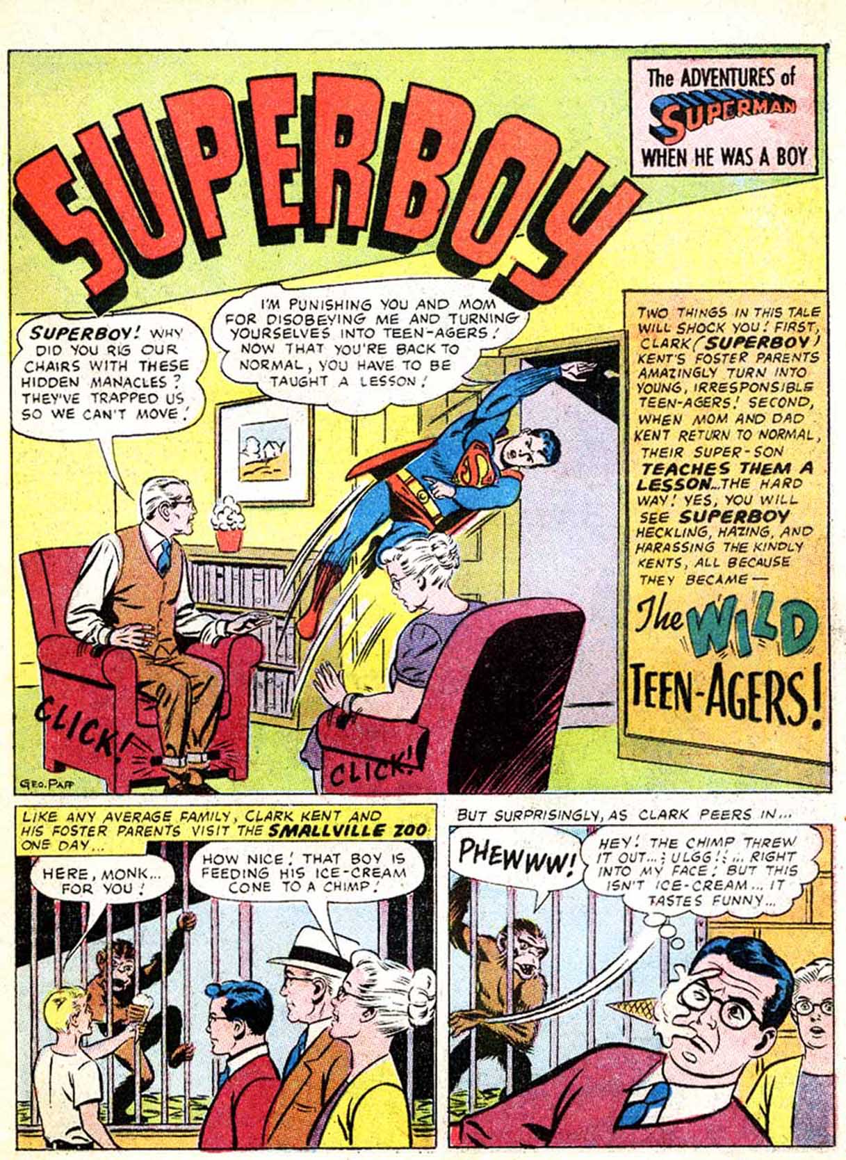 Read online Superboy (1949) comic -  Issue #126 - 2