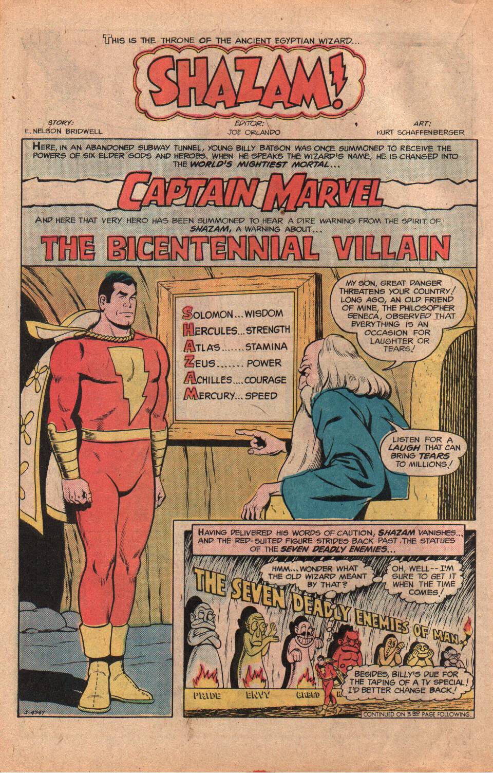 Read online Shazam! (1973) comic -  Issue #25 - 22