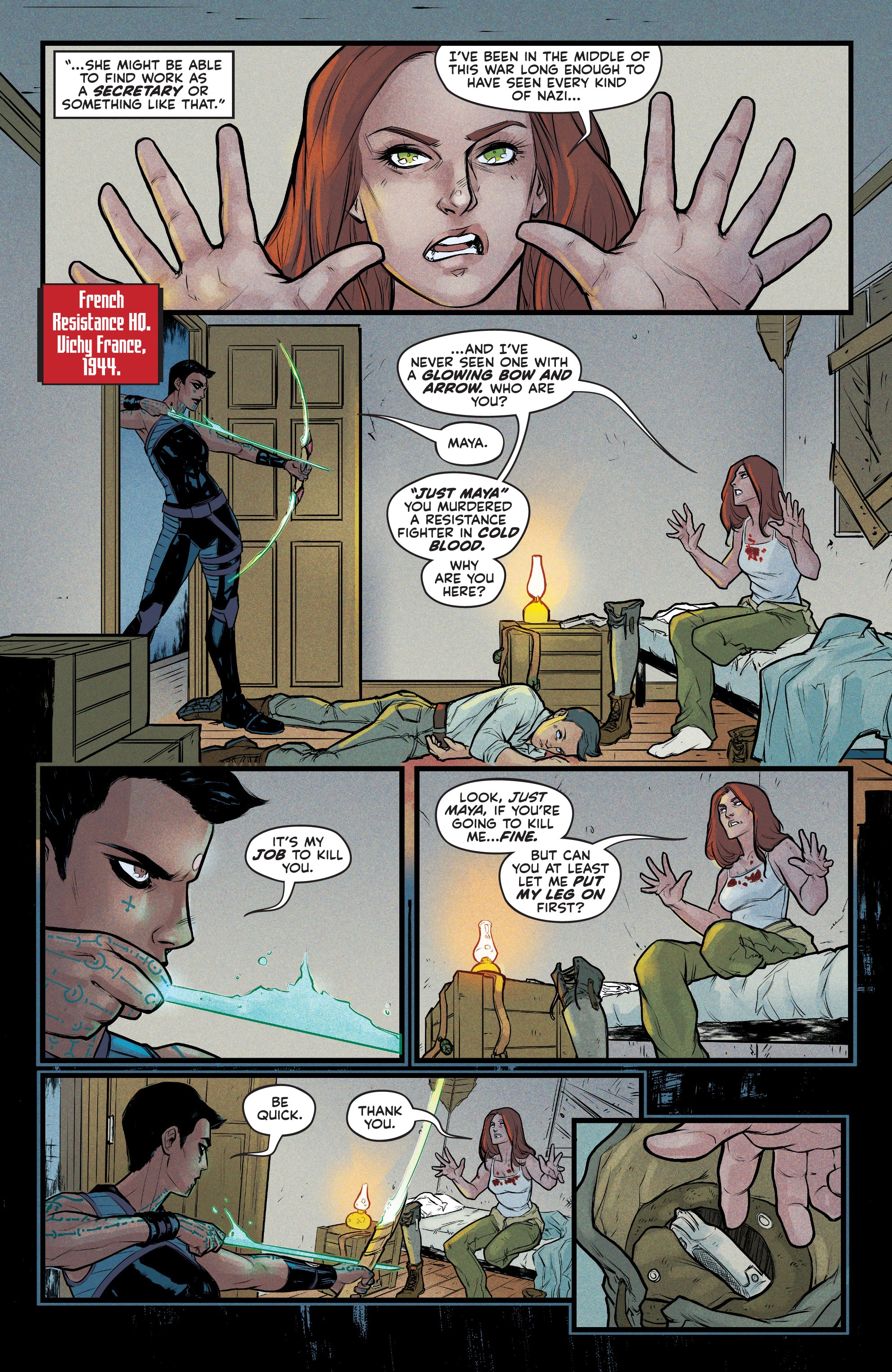 Read online Artemis and the Assassin comic -  Issue #2 - 8