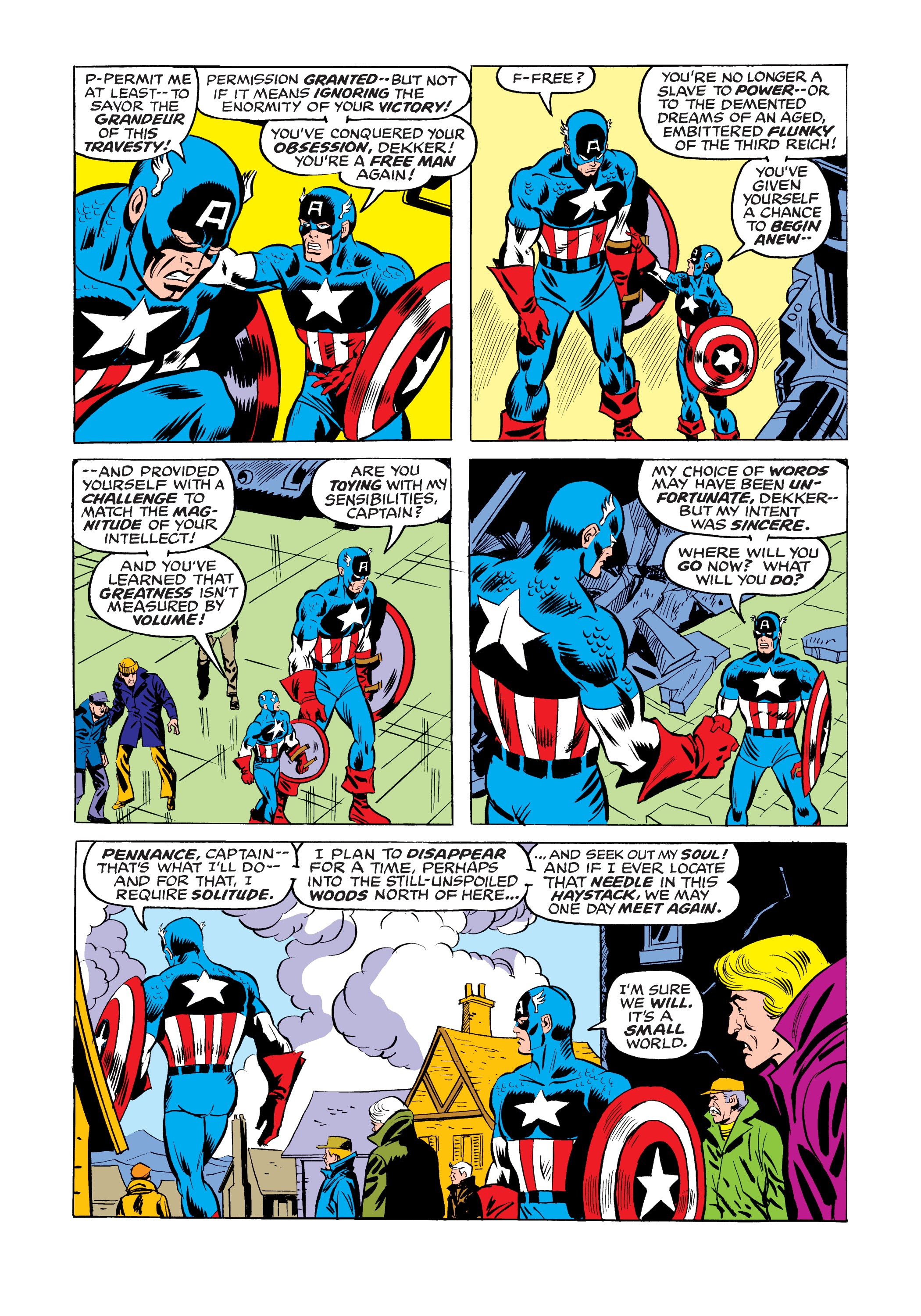 Read online Marvel Masterworks: Captain America comic -  Issue # TPB 12 (Part 2) - 10