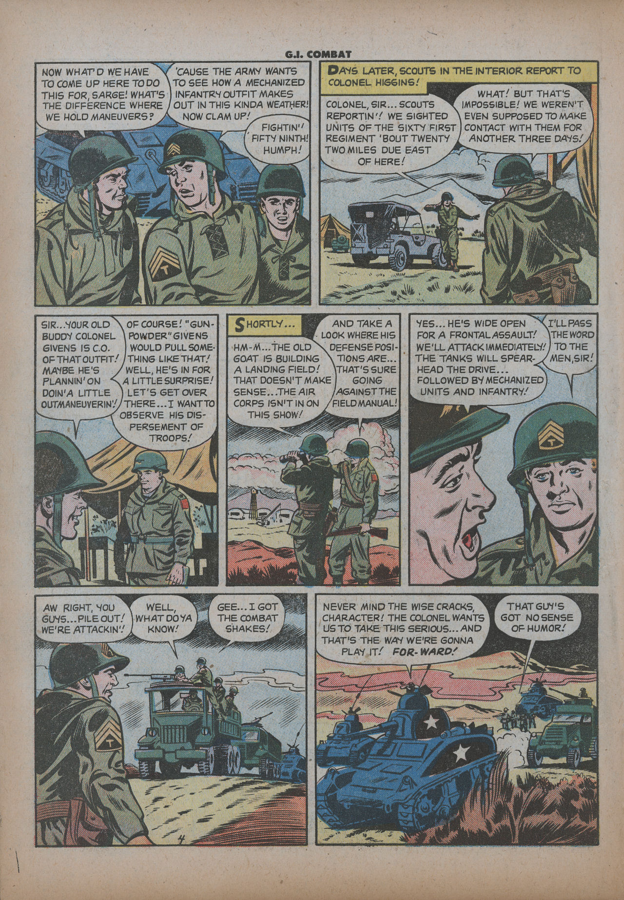 Read online G.I. Combat (1952) comic -  Issue #21 - 6