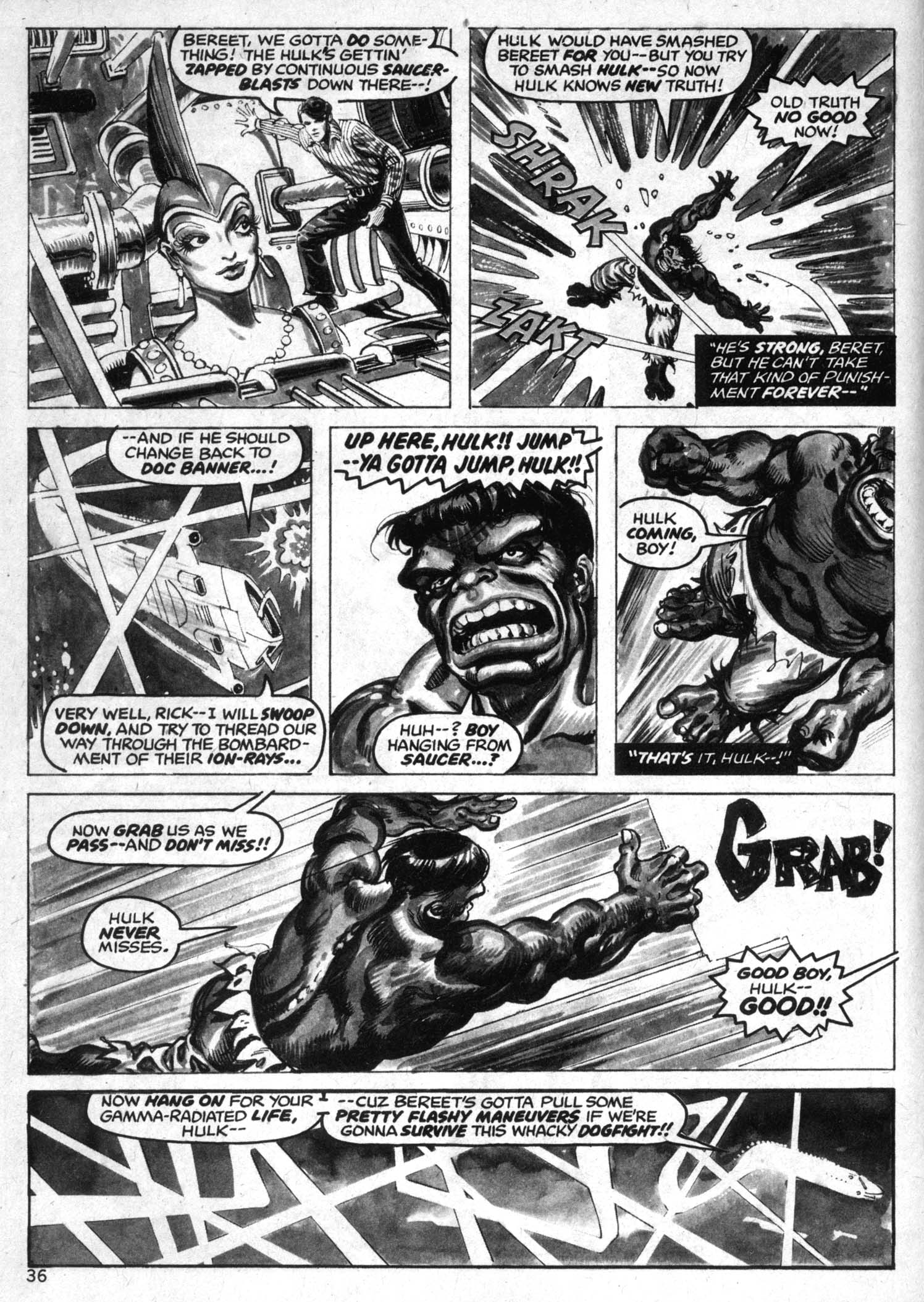 Read online The Rampaging Hulk comic -  Issue #1 - 34