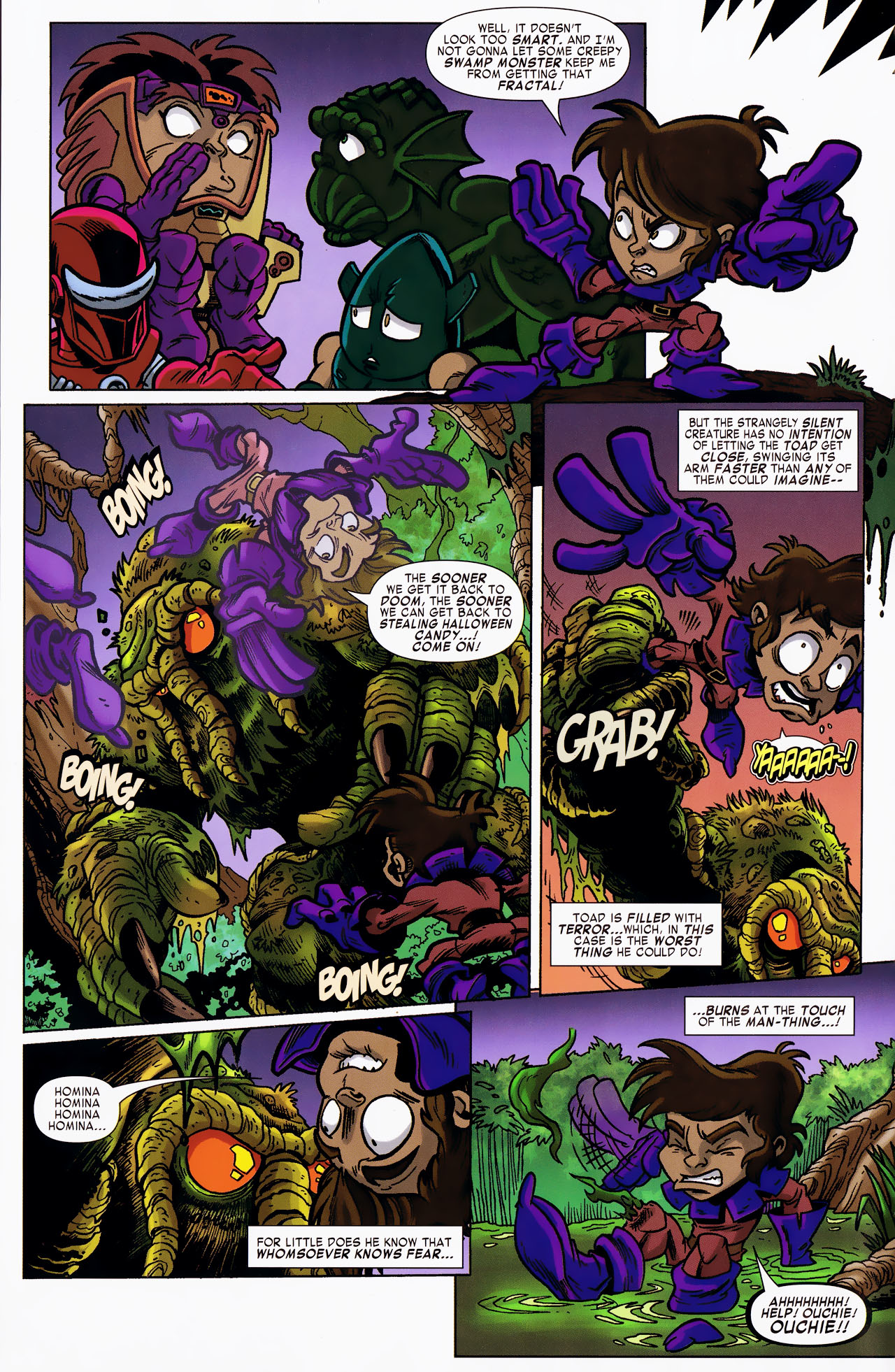 Read online Super Hero Squad comic -  Issue #10 - 11