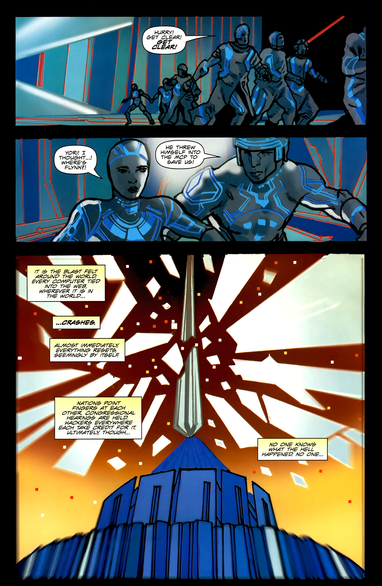 Read online TRON: Original Movie Adaptation comic -  Issue #2 - 33